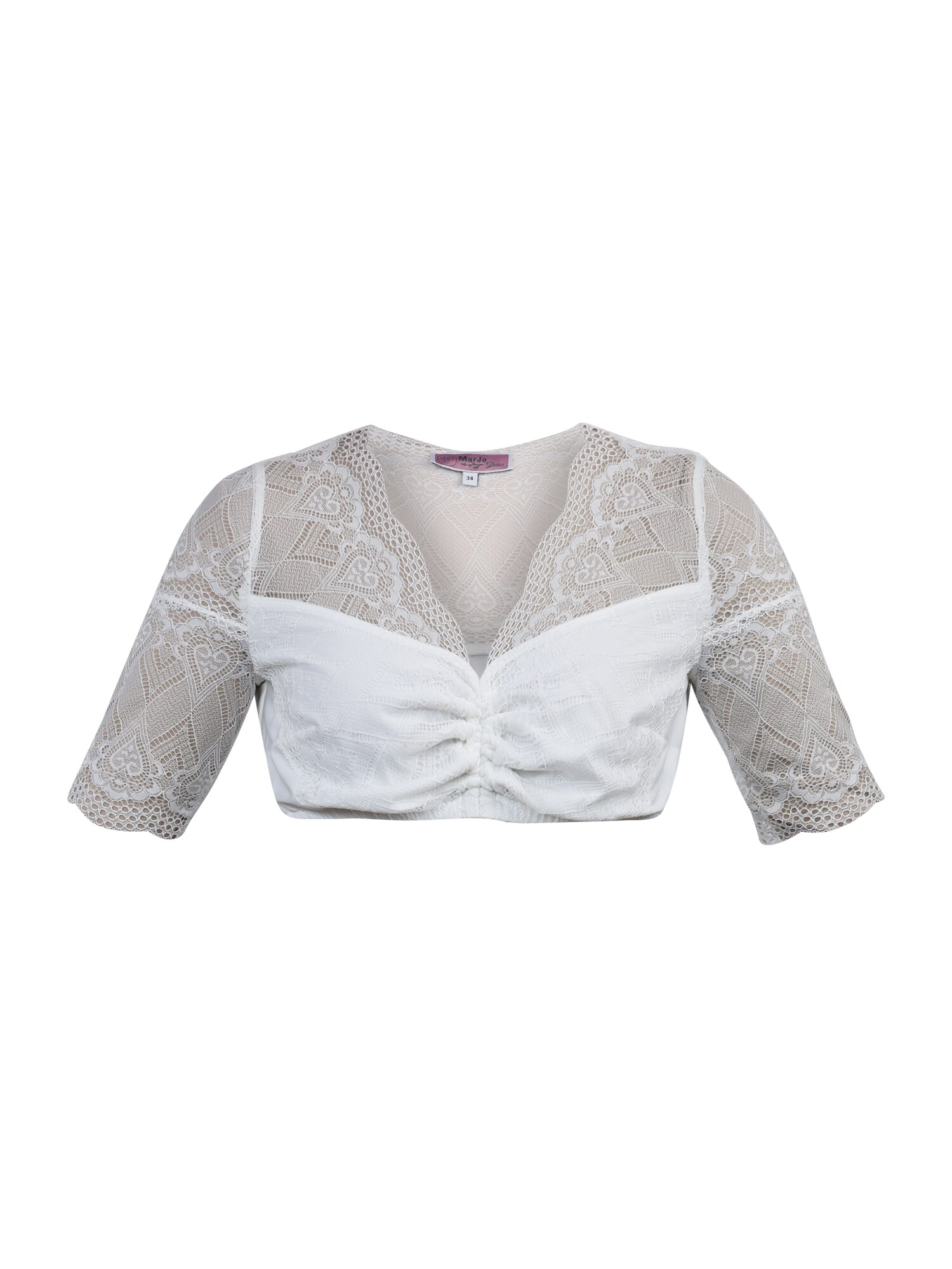 MARJO Blusa tradicional 'Burgheim'  offwhite