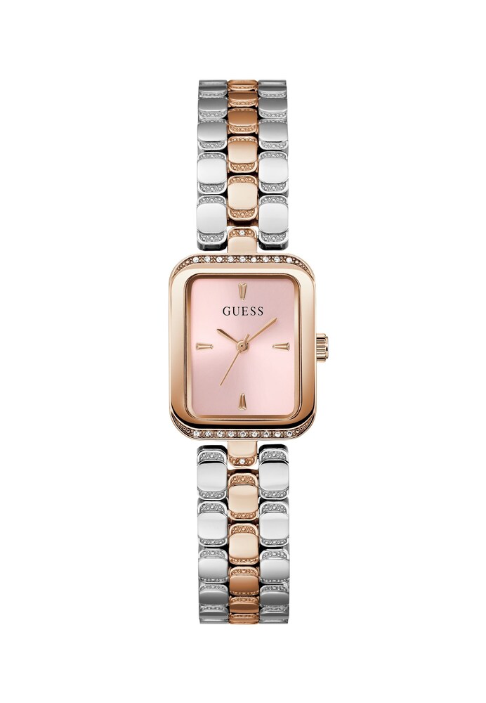 GUESS Uhr 'Isla' Damen Größe One Size rosegold / silber