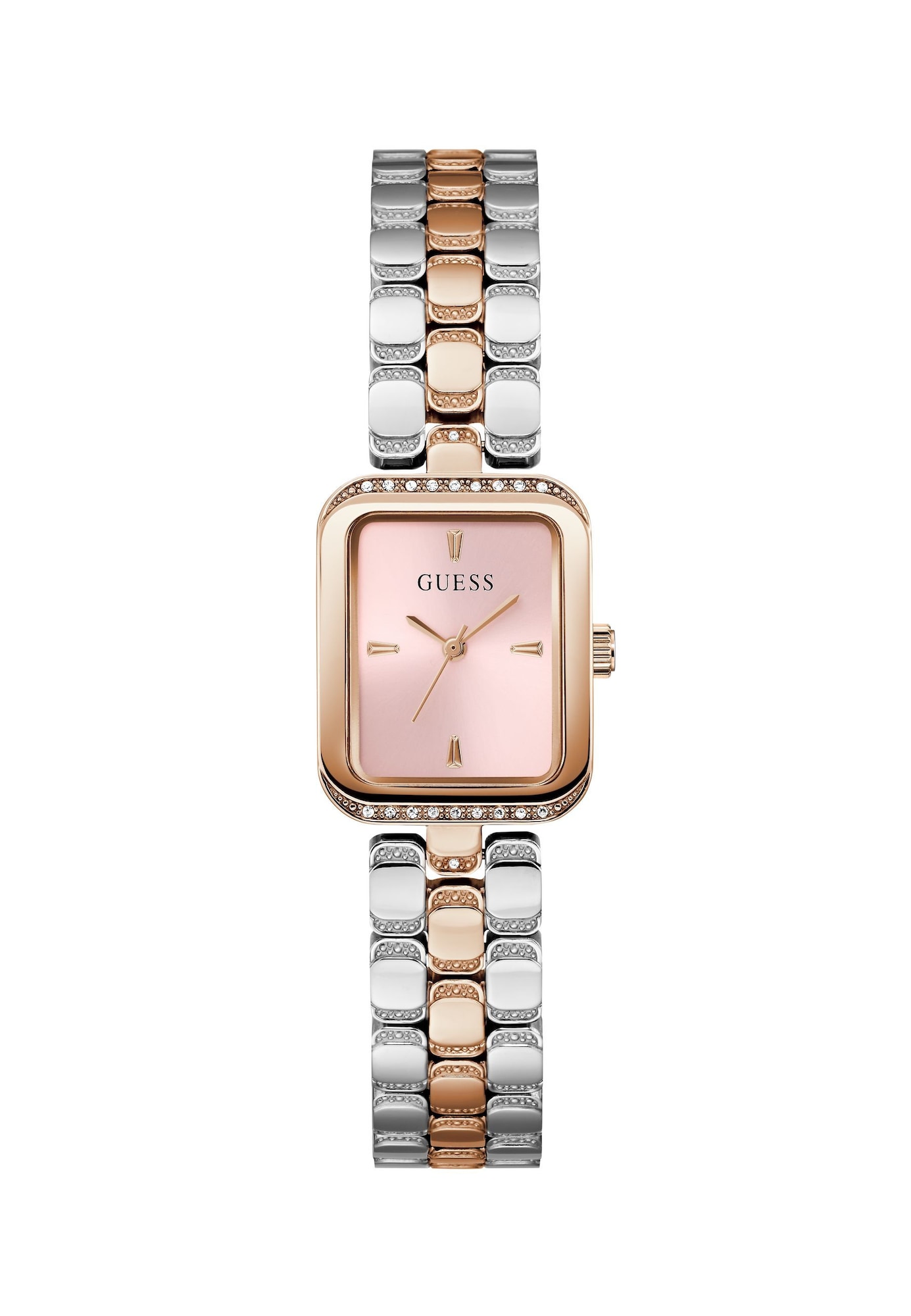 GUESS Uhr 'Isla' rosegold / silber