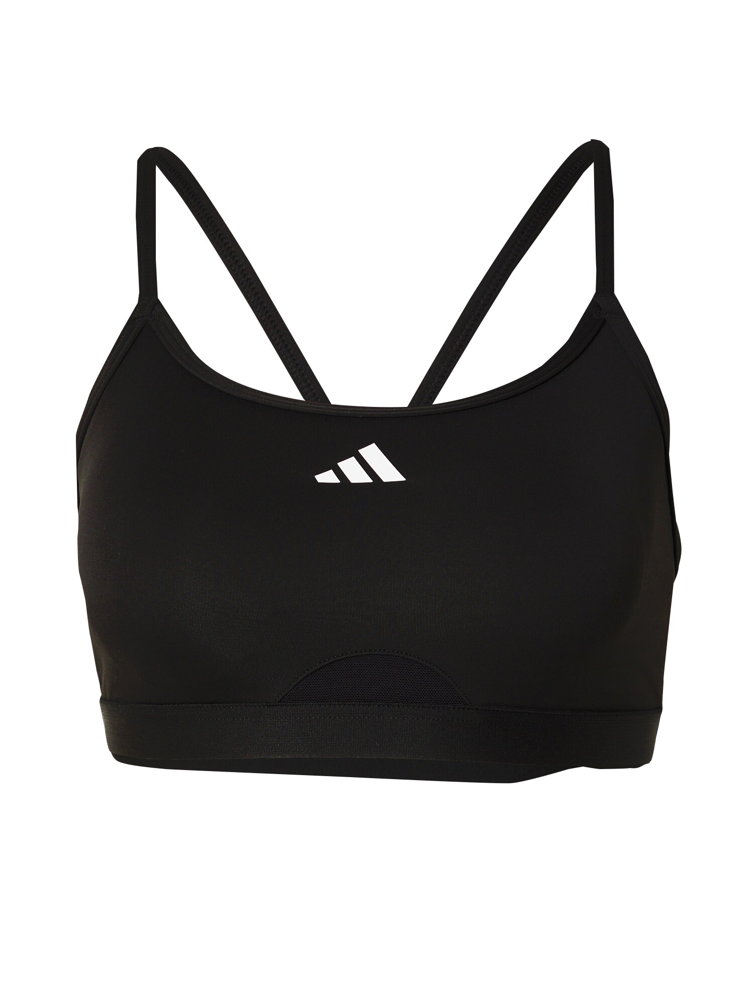 Adidas Performance Sport Bh 'Aeroreact' Zwart / Wit