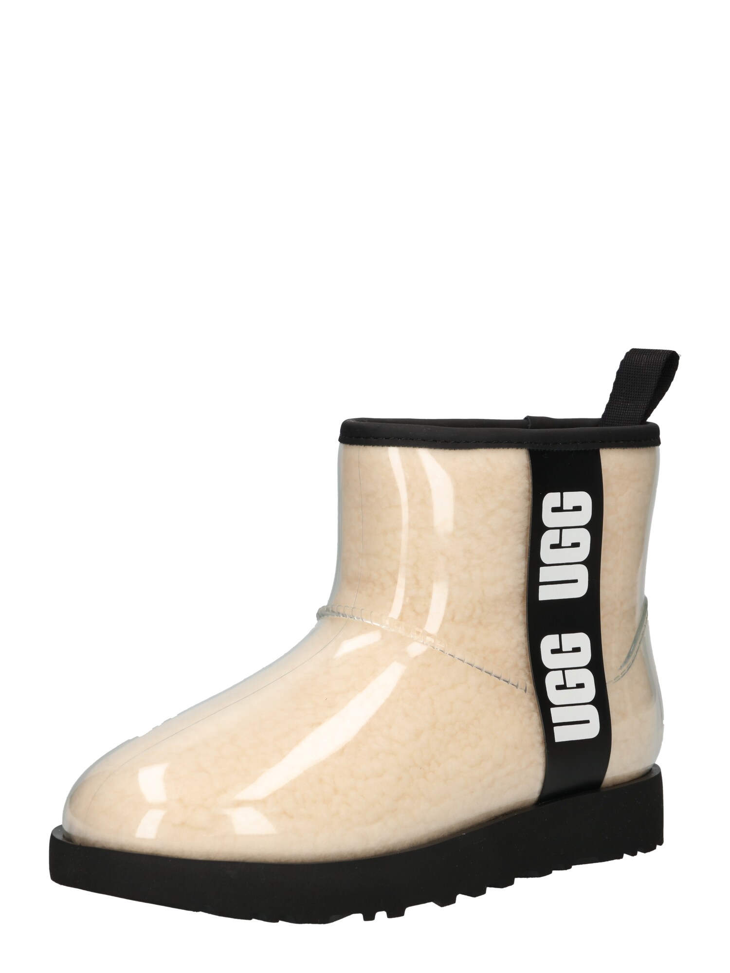 Ugg UGG Snowboots hellbeige / schwarz / weiß