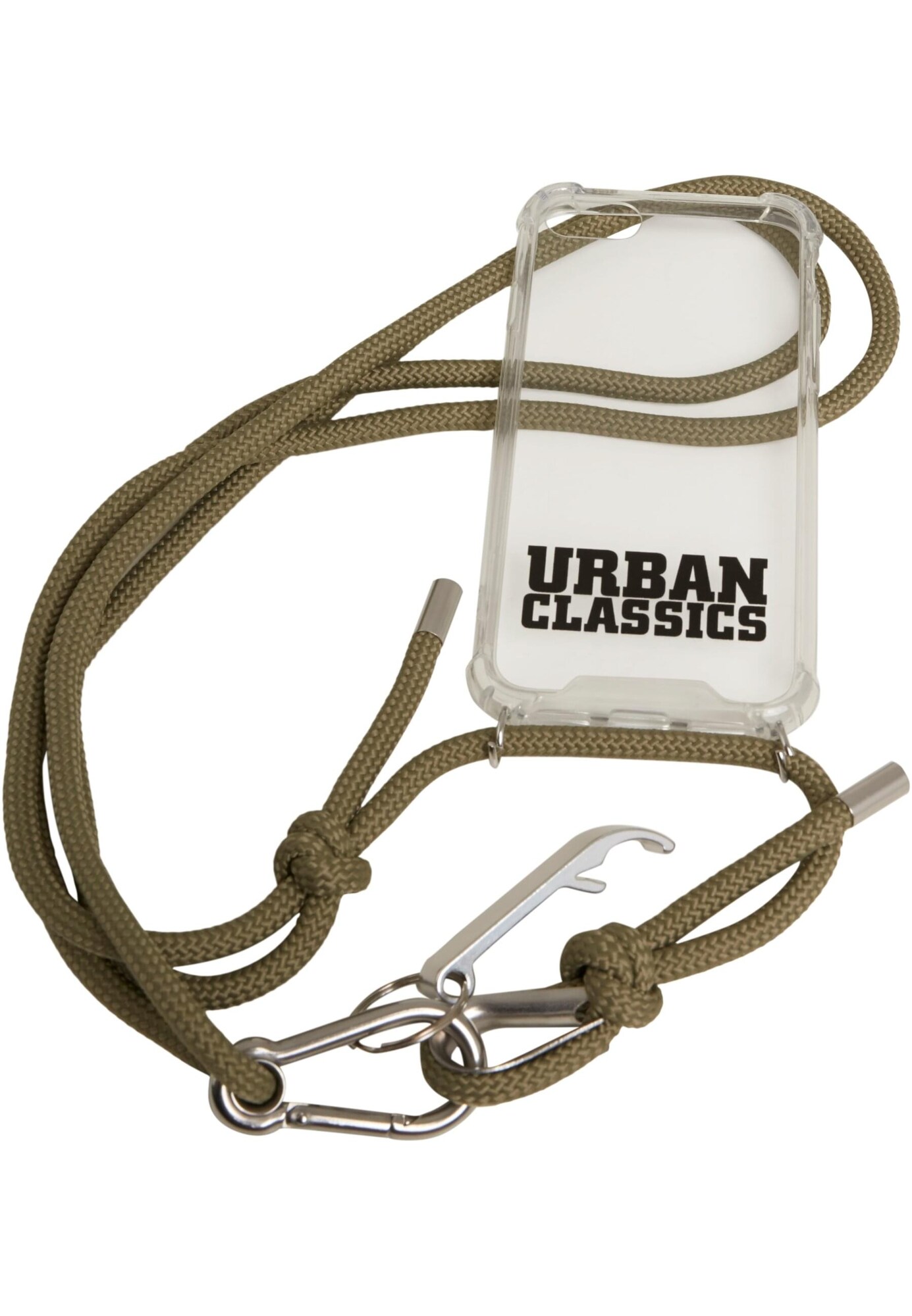 Urban Classics Okostelefon-tok  olíva / fekete / átlátszó akciós termékkép 1