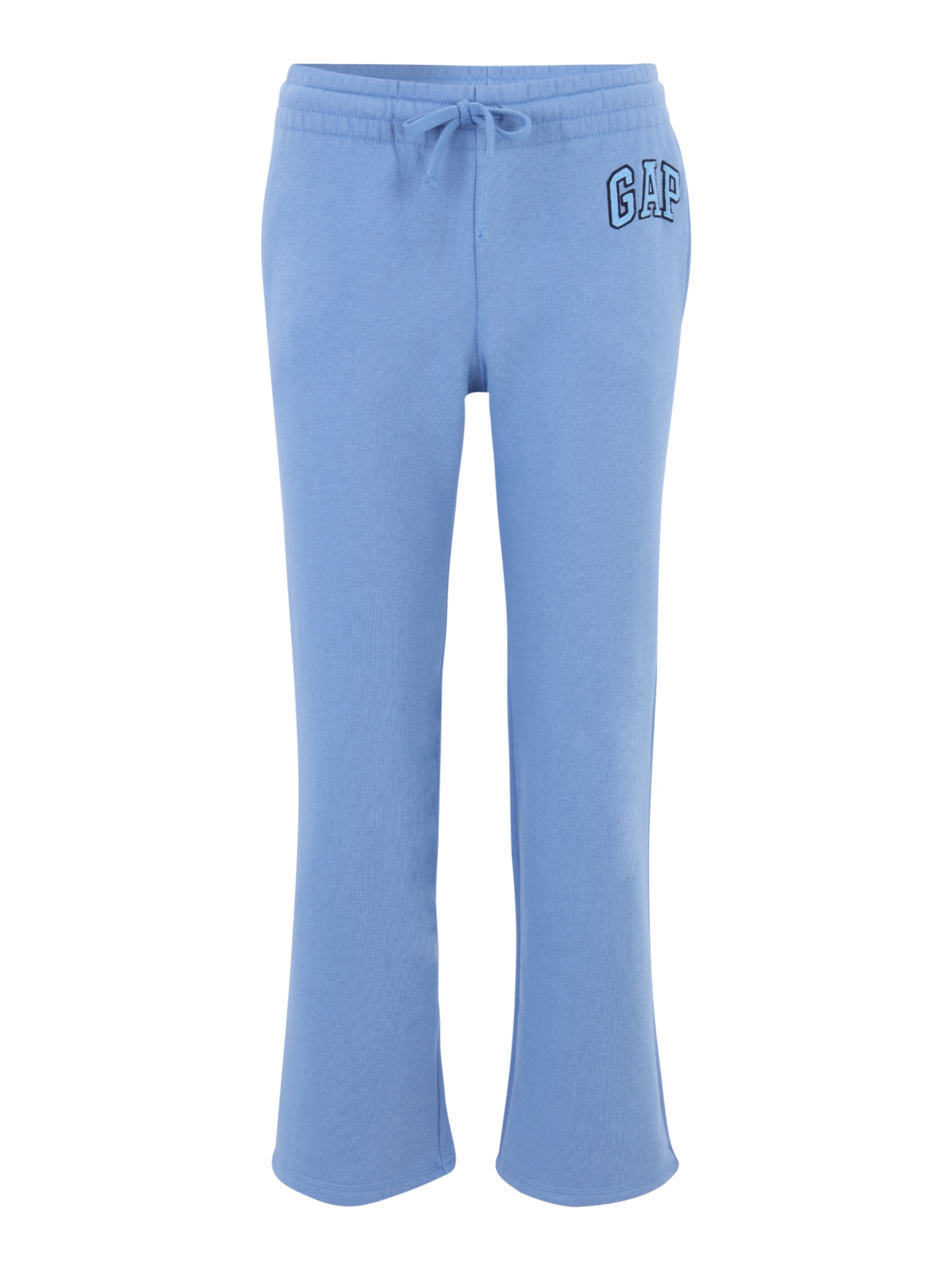 Gap Petite Pantaloni 'HERITAGE'  albastru deschis / negru