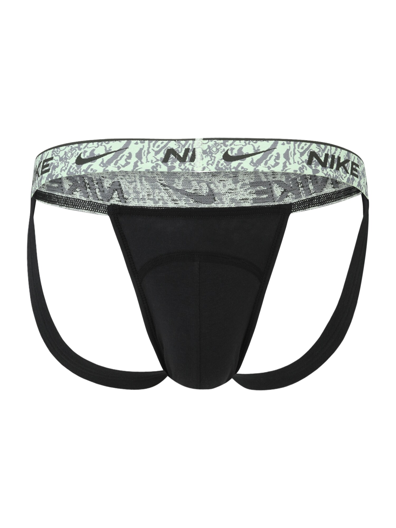 NIKE Slip 'JOCK'  pasztellkék / sötétszürke / menta / fekete termék 2. képe