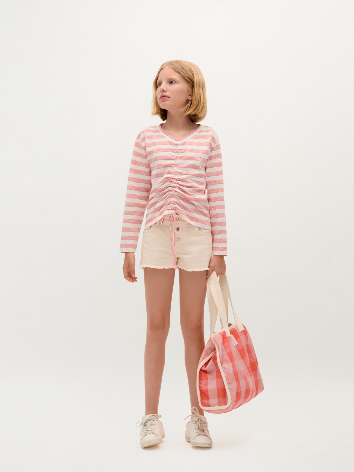 Thumbnail - Scalpers Ema V Ls Tee Girls