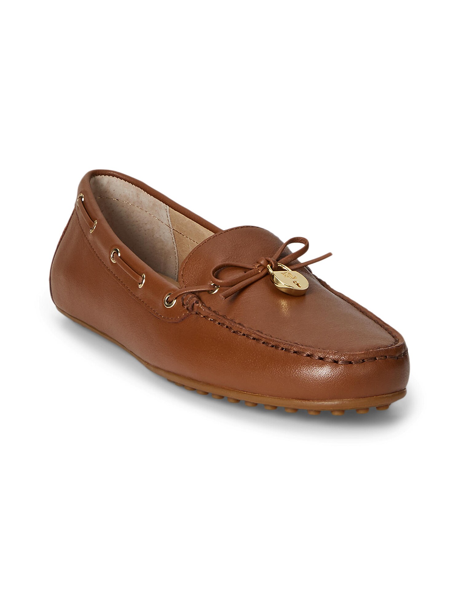 Lauren Ralph Lauren Mocasini WYLIE  maro deschis