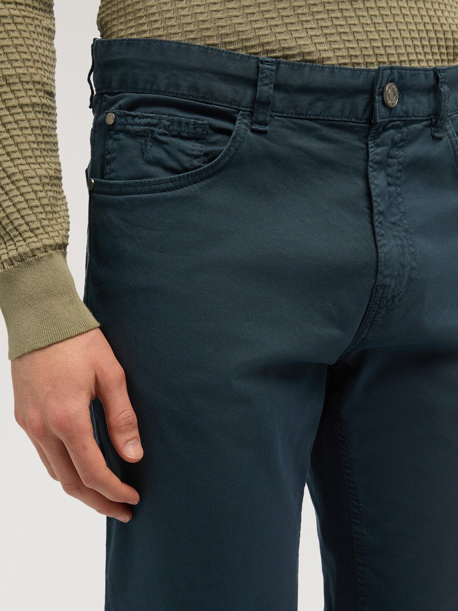 Trussardi Pantalón  azul – imagen 12