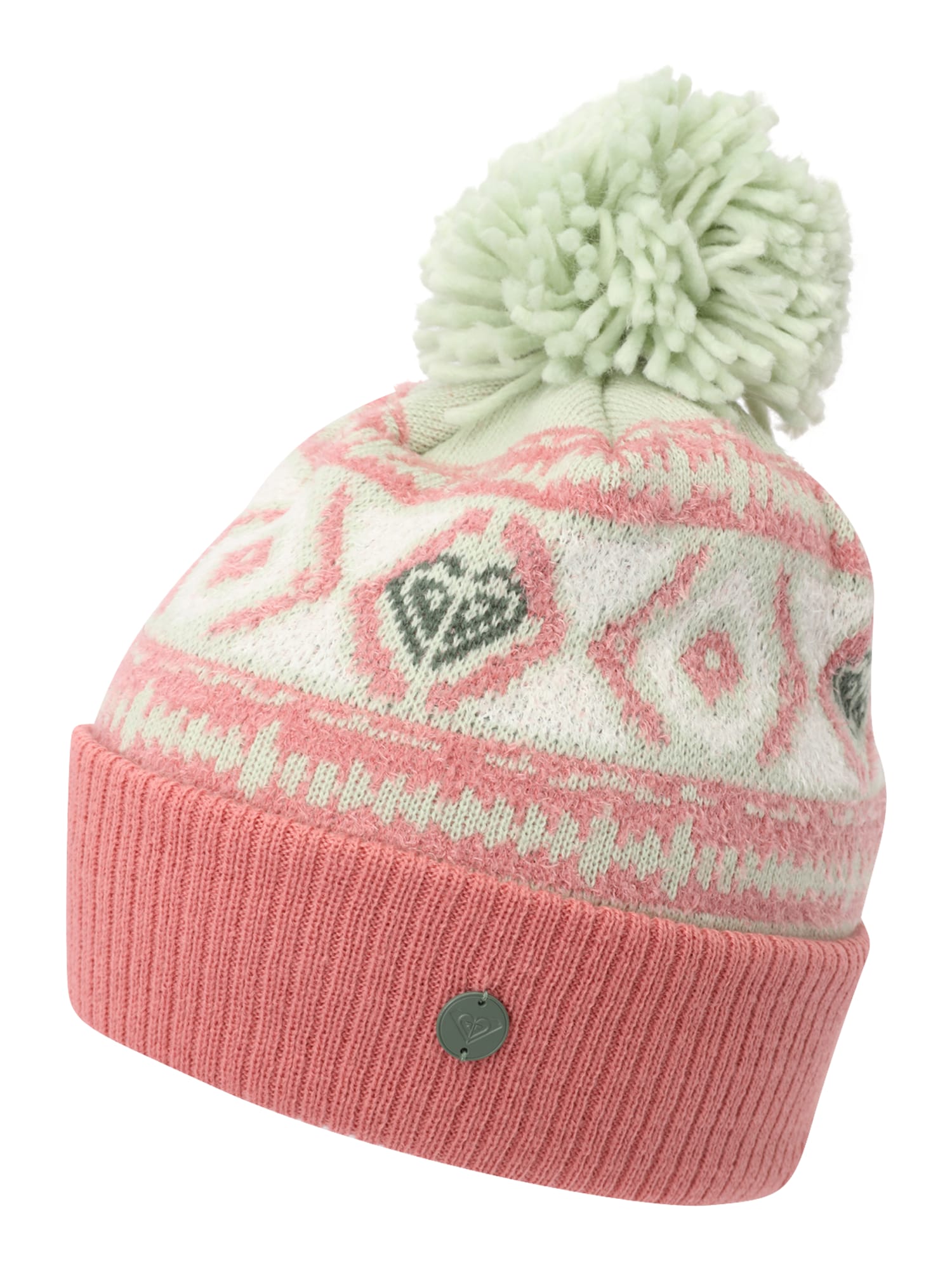 ROXY Sportinė kepurė 'GOLDHOPE' pastelinė žalia / rožinė / balta