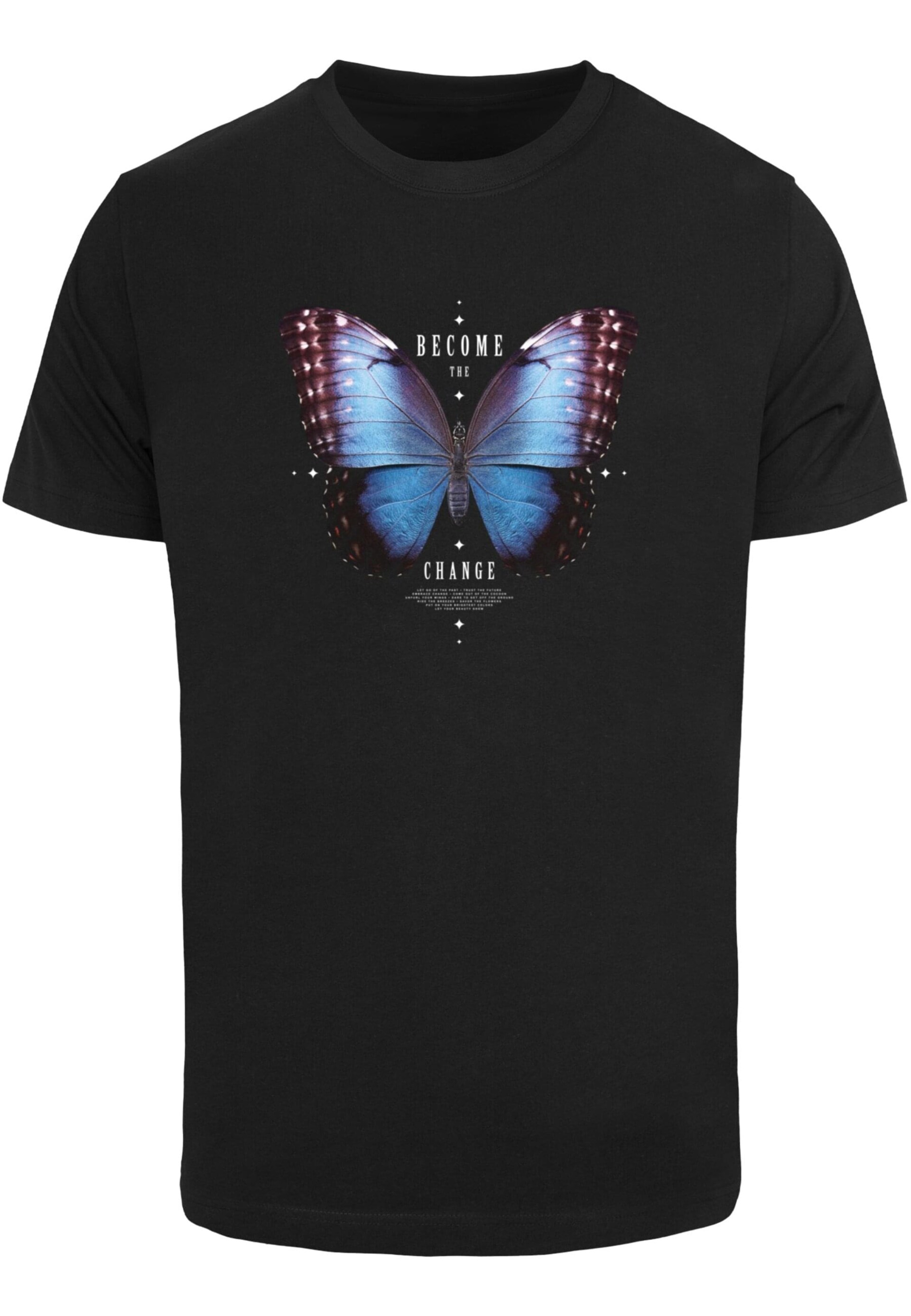 Mister Tee T-shirt 'Become the Change' blandade färger