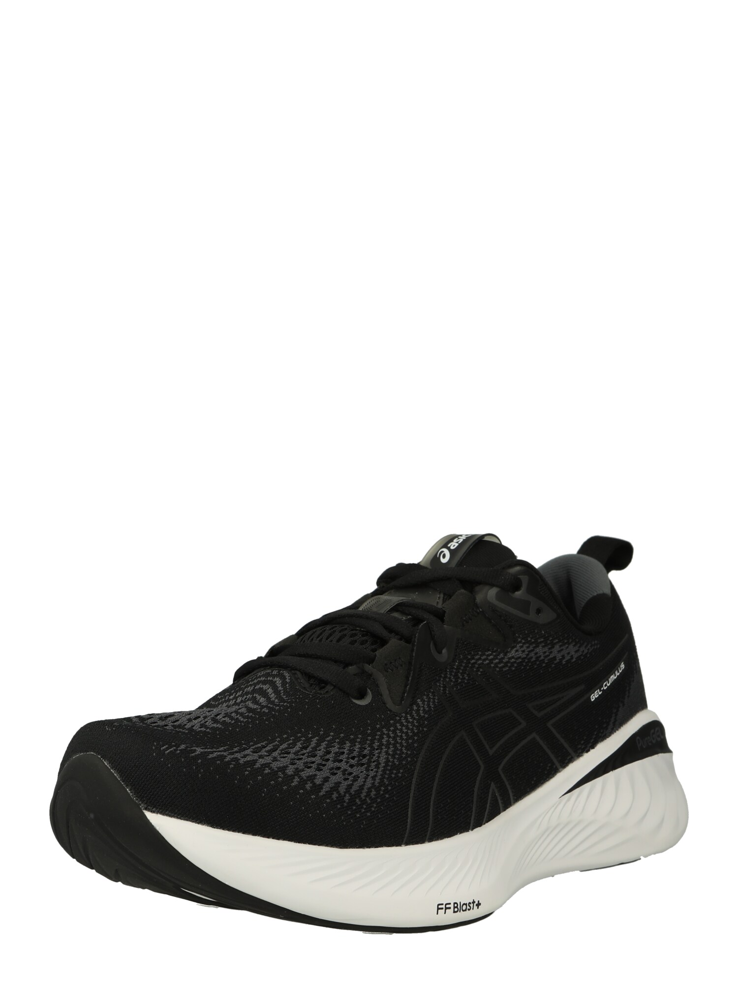 ASICS Bėgimo batai 'Cumulus' antracito spalva / juoda / balkšva