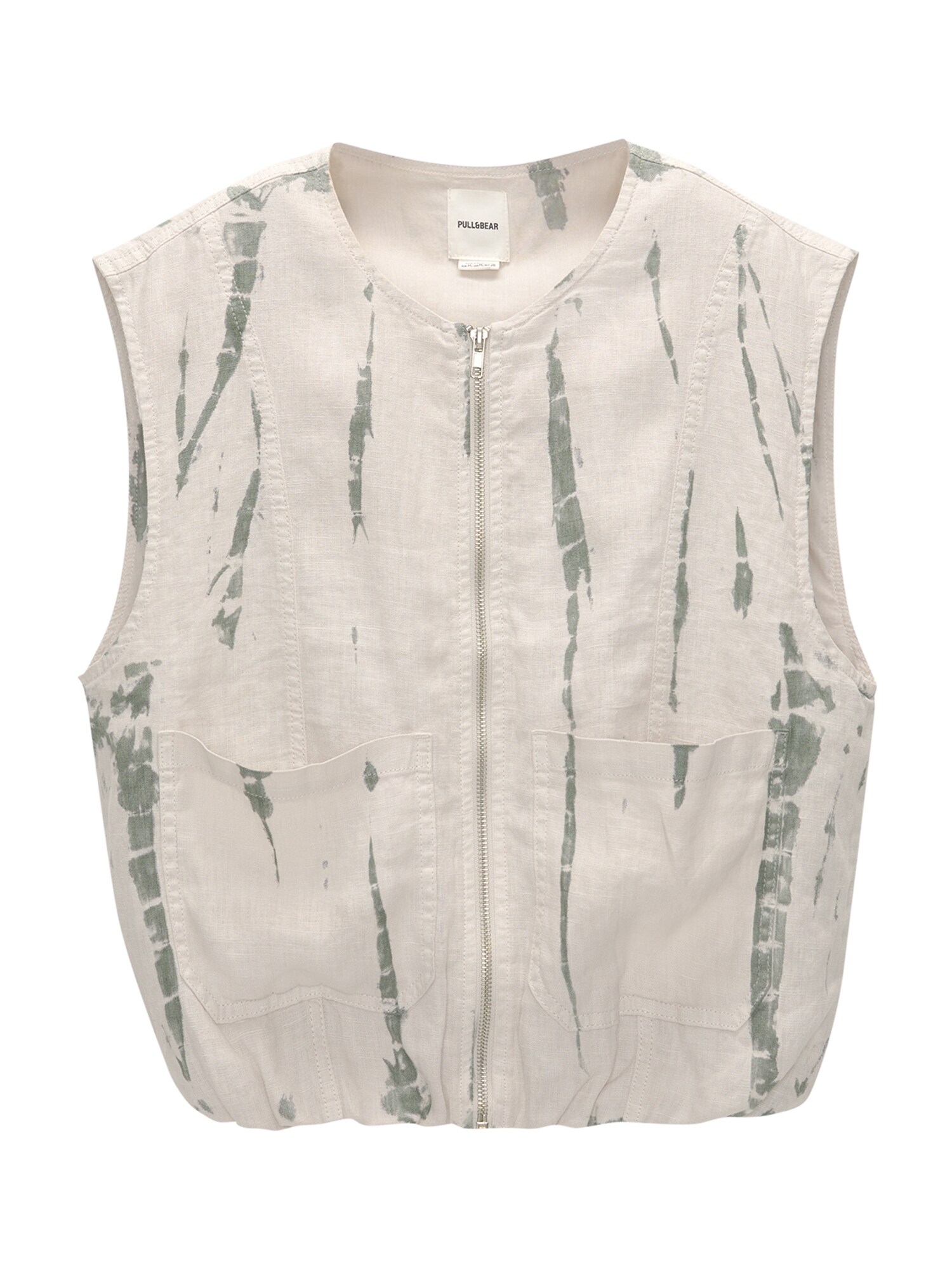 Pull&Bear Vesta  piesková / jedľová