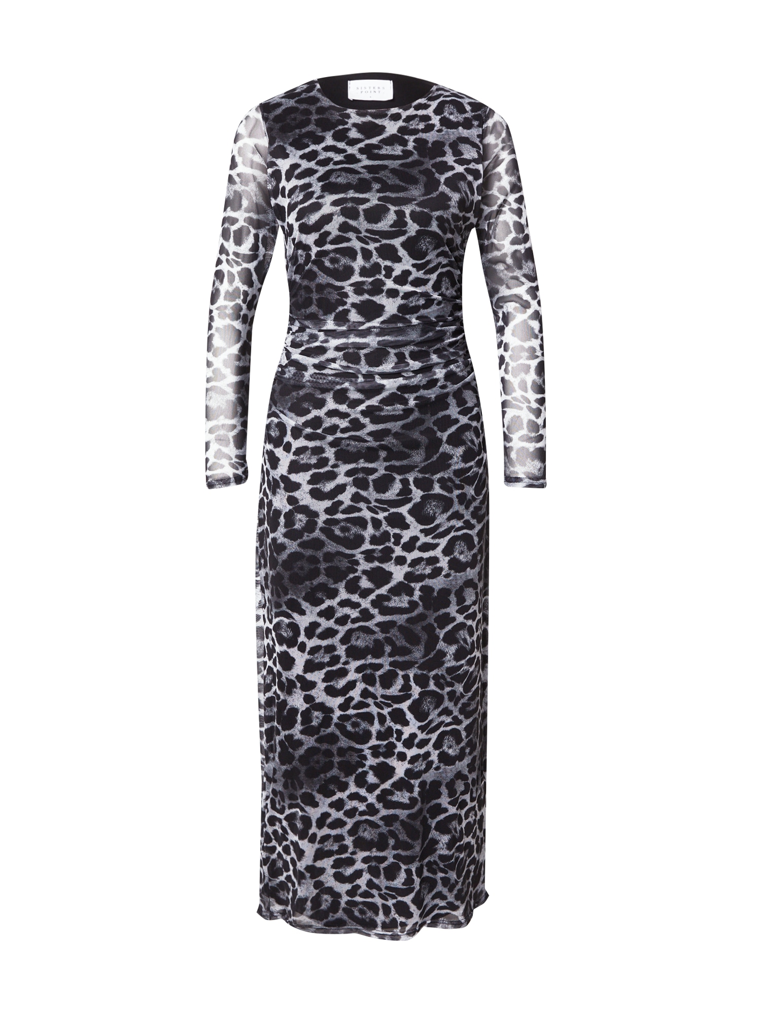 SISTERS POINT Rochie ESME-DR.LS7  gri bazalt / negru