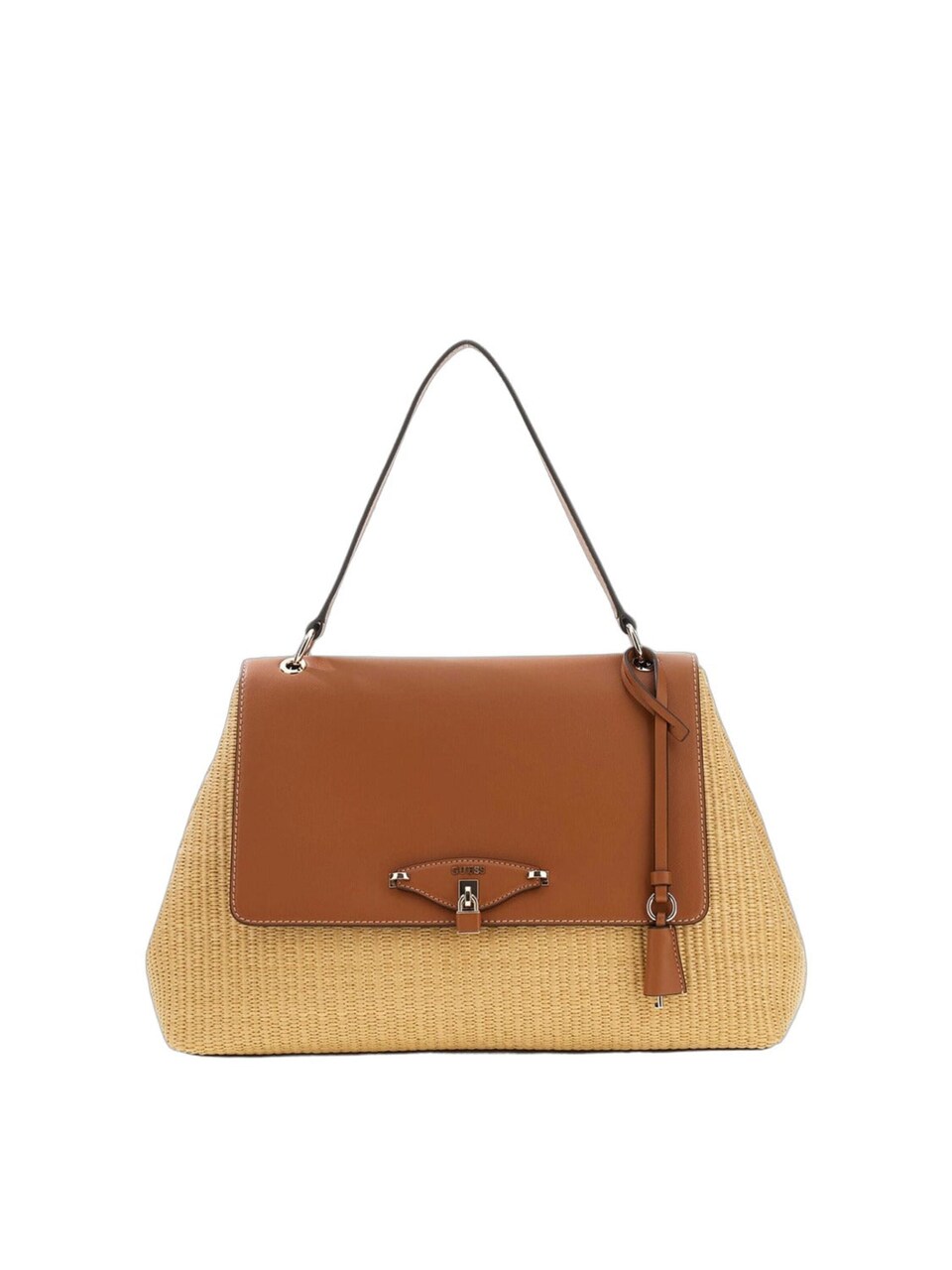 Handväska 'Guess Sac à Main Maggie Grand Natural/Caramel'