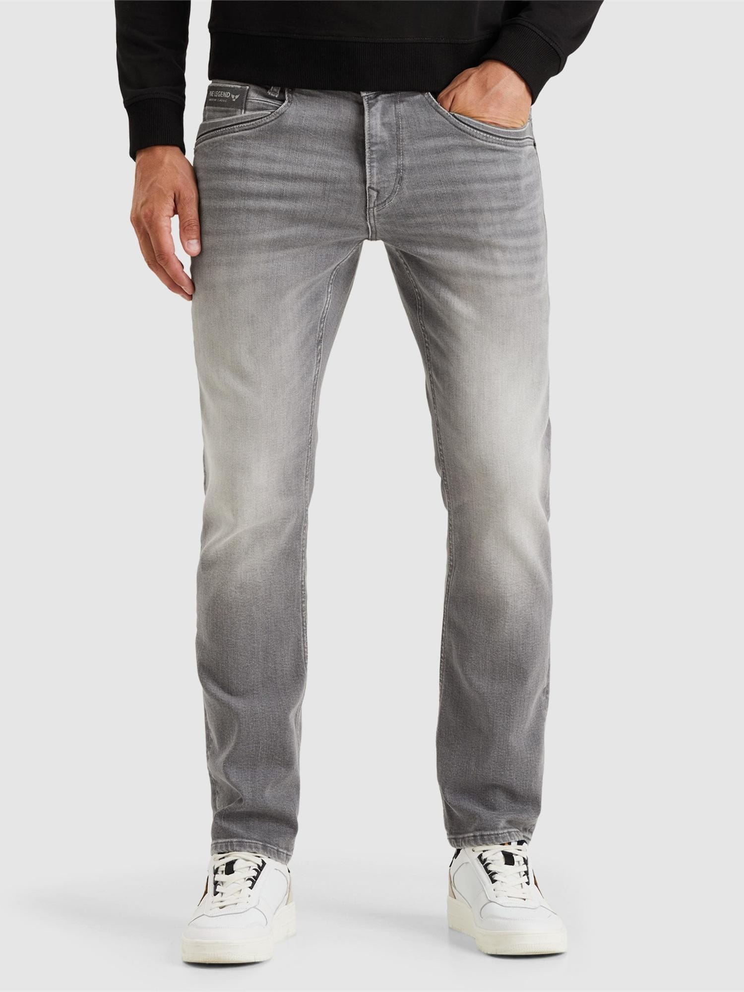 Pme Legend Jeans 'Skyrak Regular Fit Jeans' Grijs