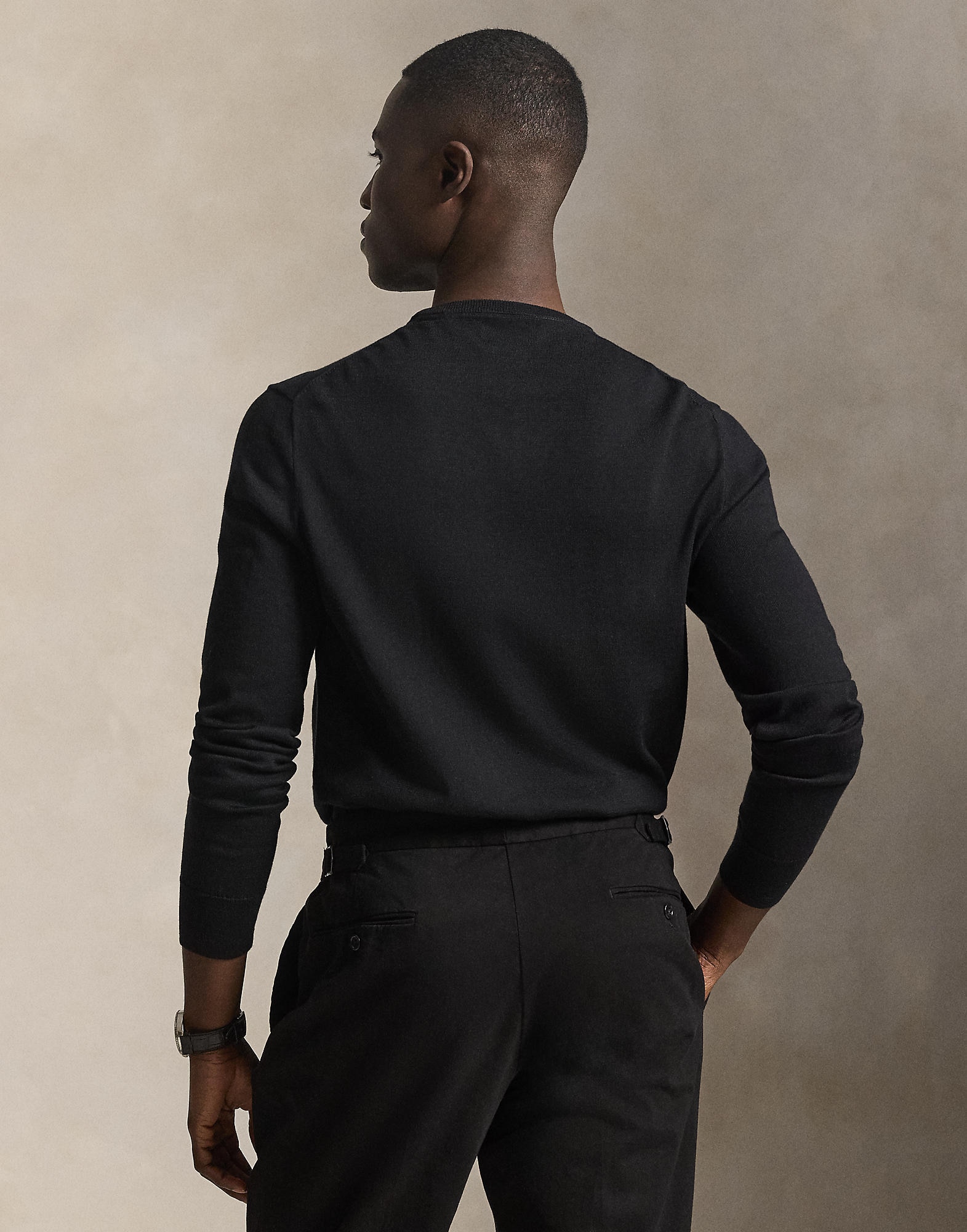 Polo Ralph Lauren Jersey negro / plata – imagen 3