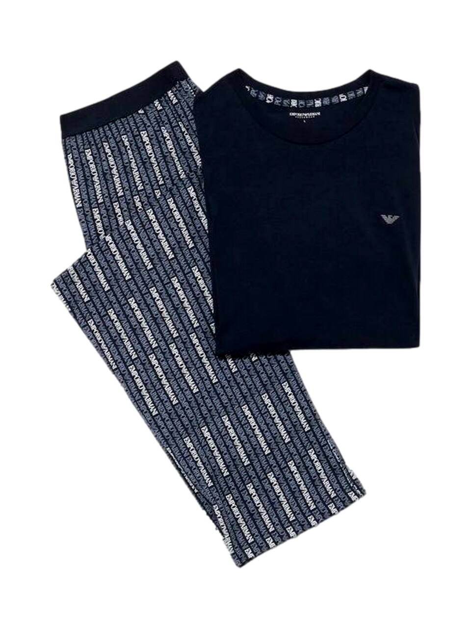 Pyjamas lång marinblå / safir