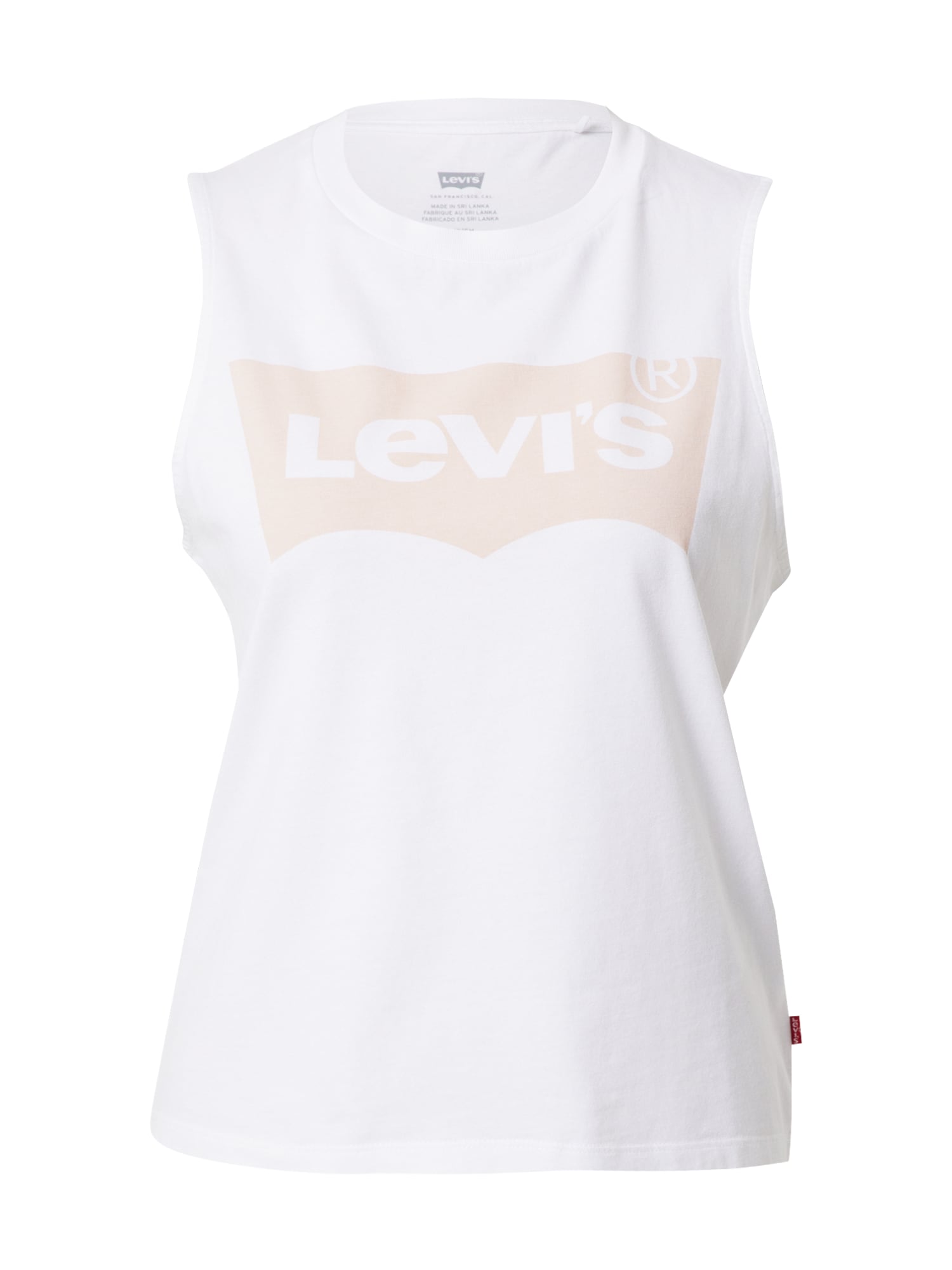 LEVI'S ® Топ  бледорозово / бяло