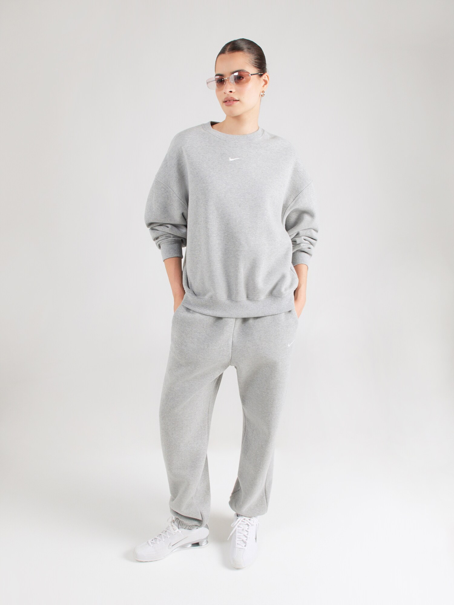 Nike Sportswear Sudadera 'Studio'  gris moteado – imagen 4