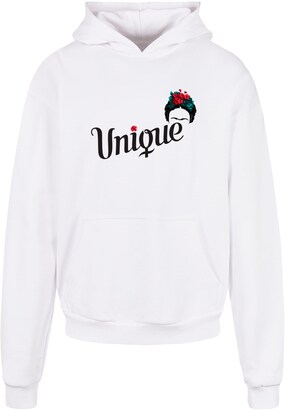 Merchcode Sweatshirt ‘Unique’ Groen / Rood / Zwart / Wit