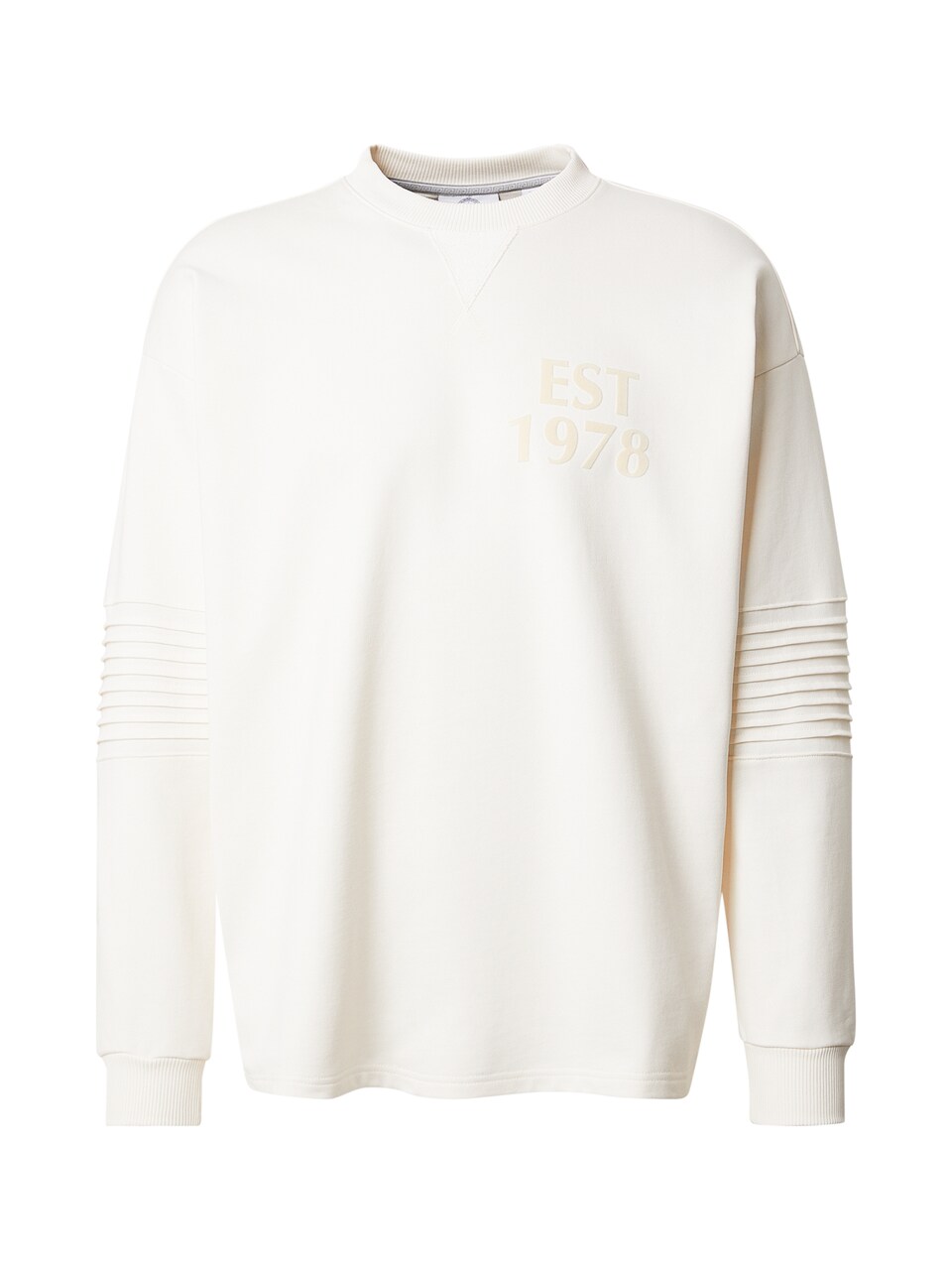 Sweatshirt chamois / mörkbrun