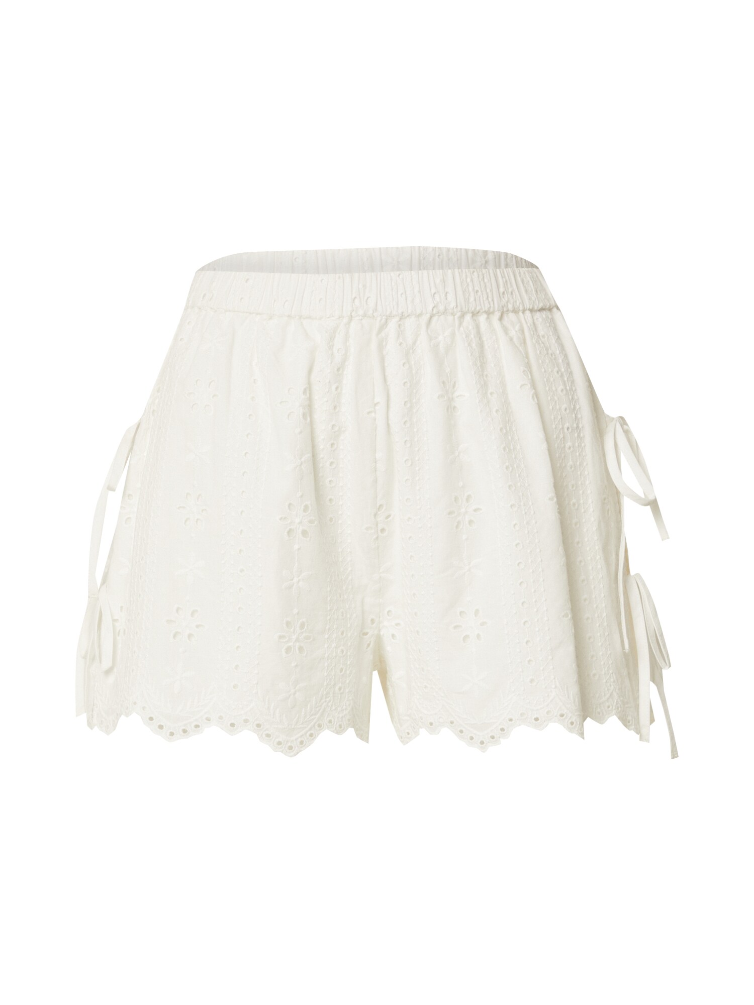 Cie Cie Pantaloni TIE  alb