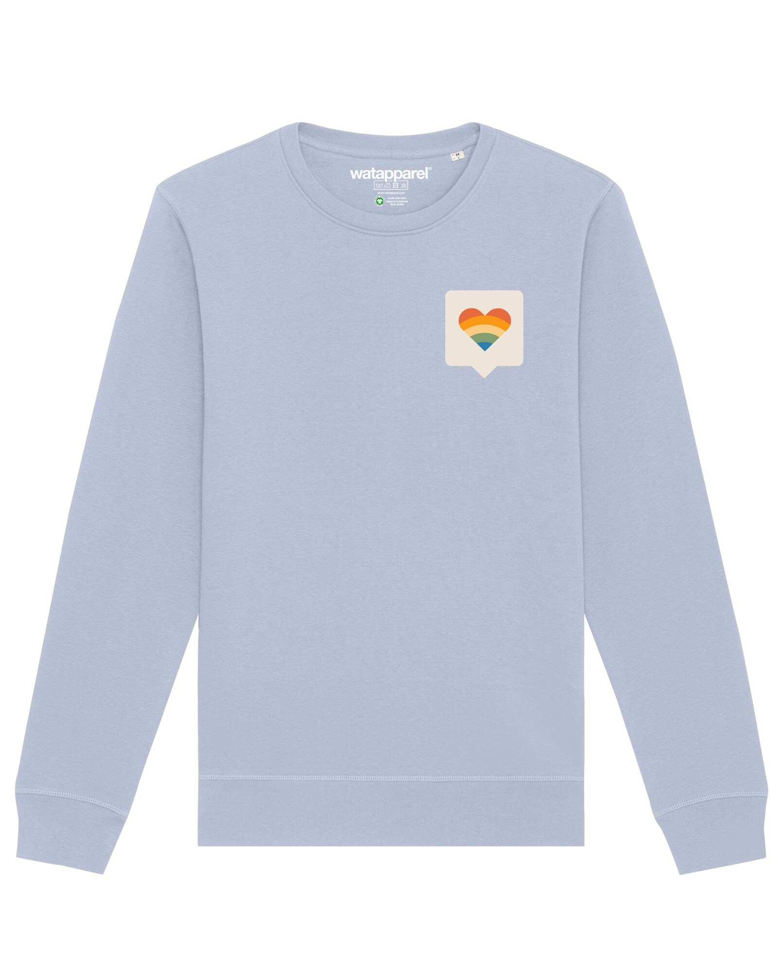 Thumbnail - Watapparel Sweatshirt Von Herzen
