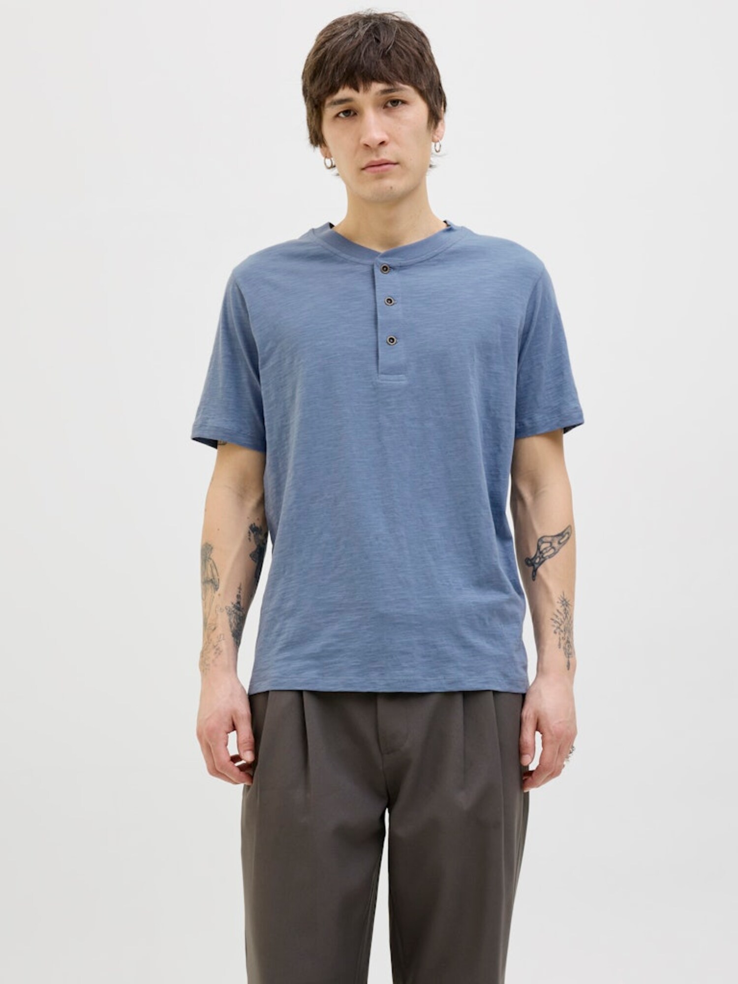 JACK & JONES Póló 'JPRBlunixs'  zafir termék 2. képe