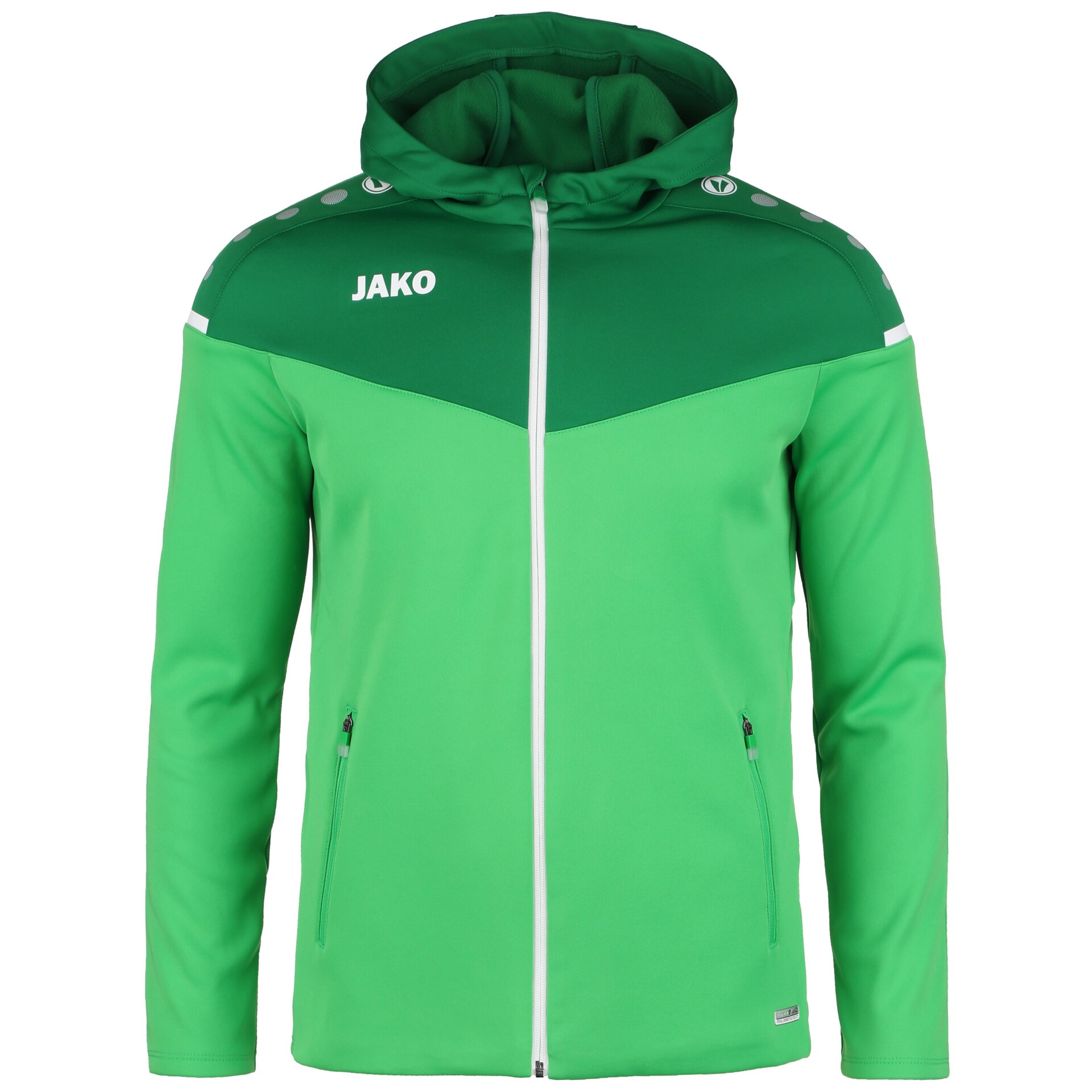 JAKO Sportjacka grå / ljusgrön / mörkgrön herr