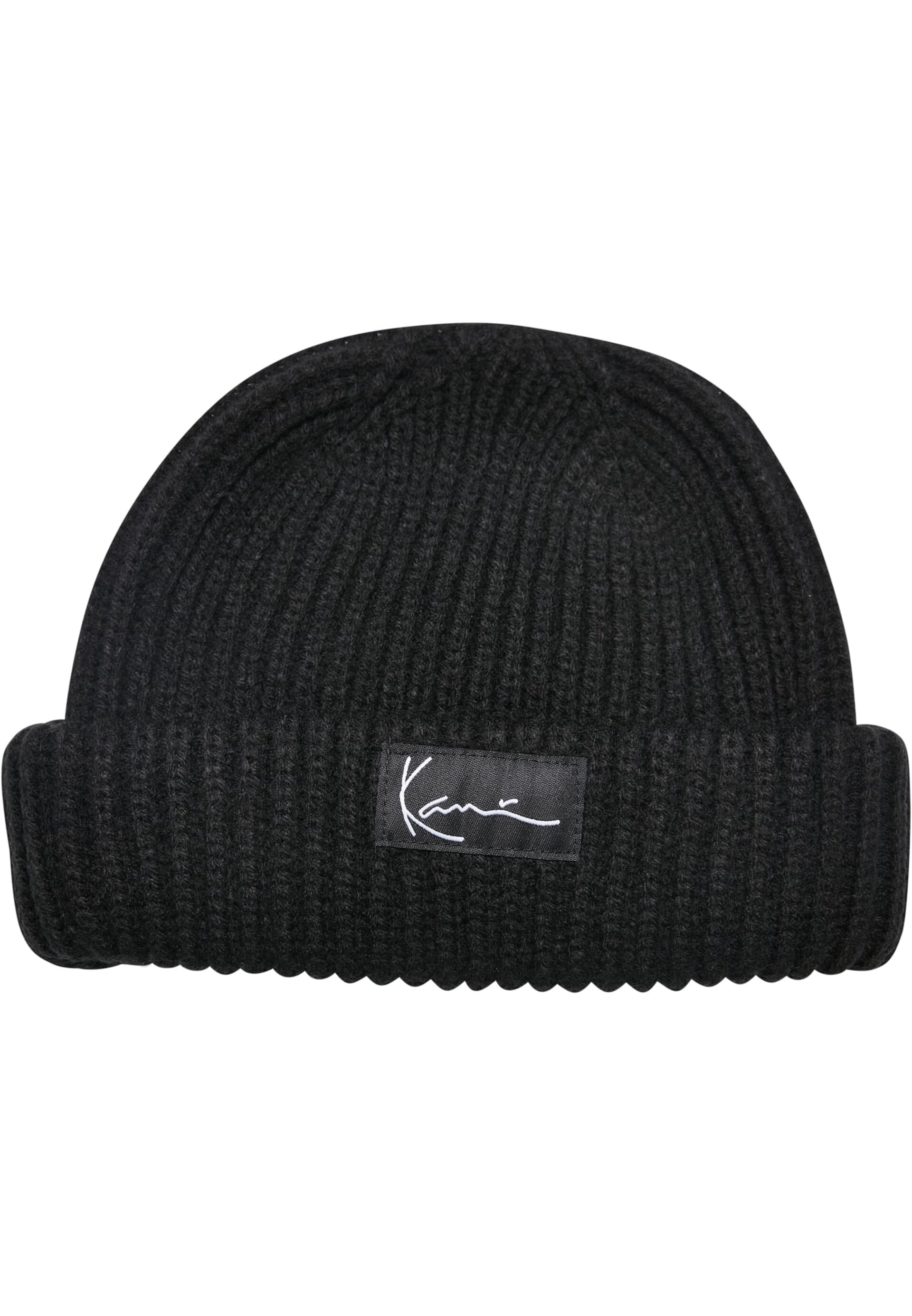 Karl Kani shortbeanie Beanie Signature Fisherman Beanie Light Orange Short Beanie mössor herr – bild 2