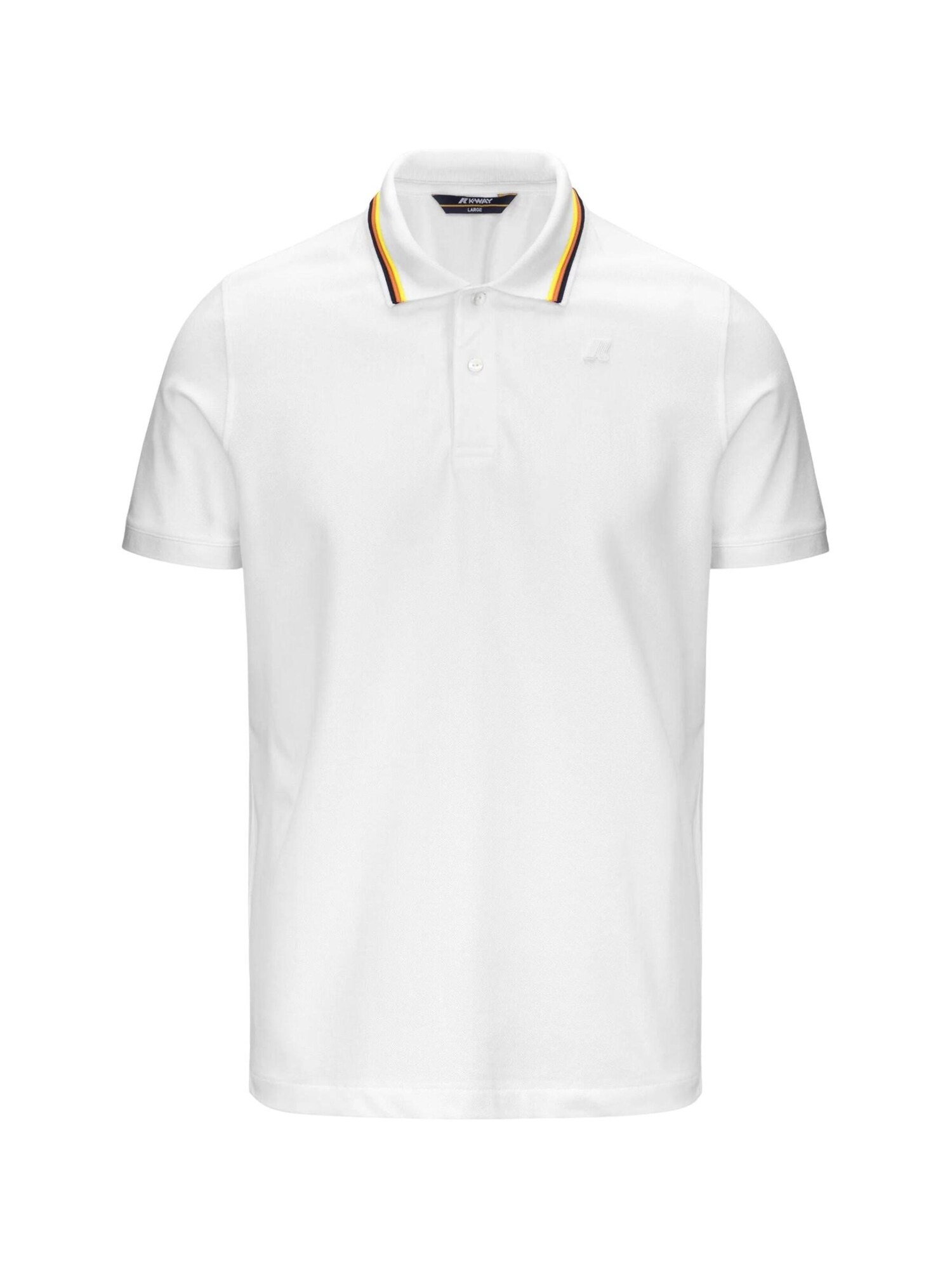 K-Way Camiseta 'JUD PIQUE SLIM'  blanco