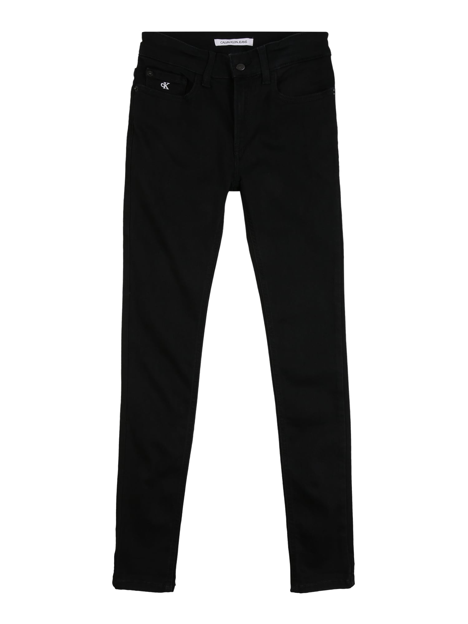Calvin Klein Jeans Kavbojke  črn denim