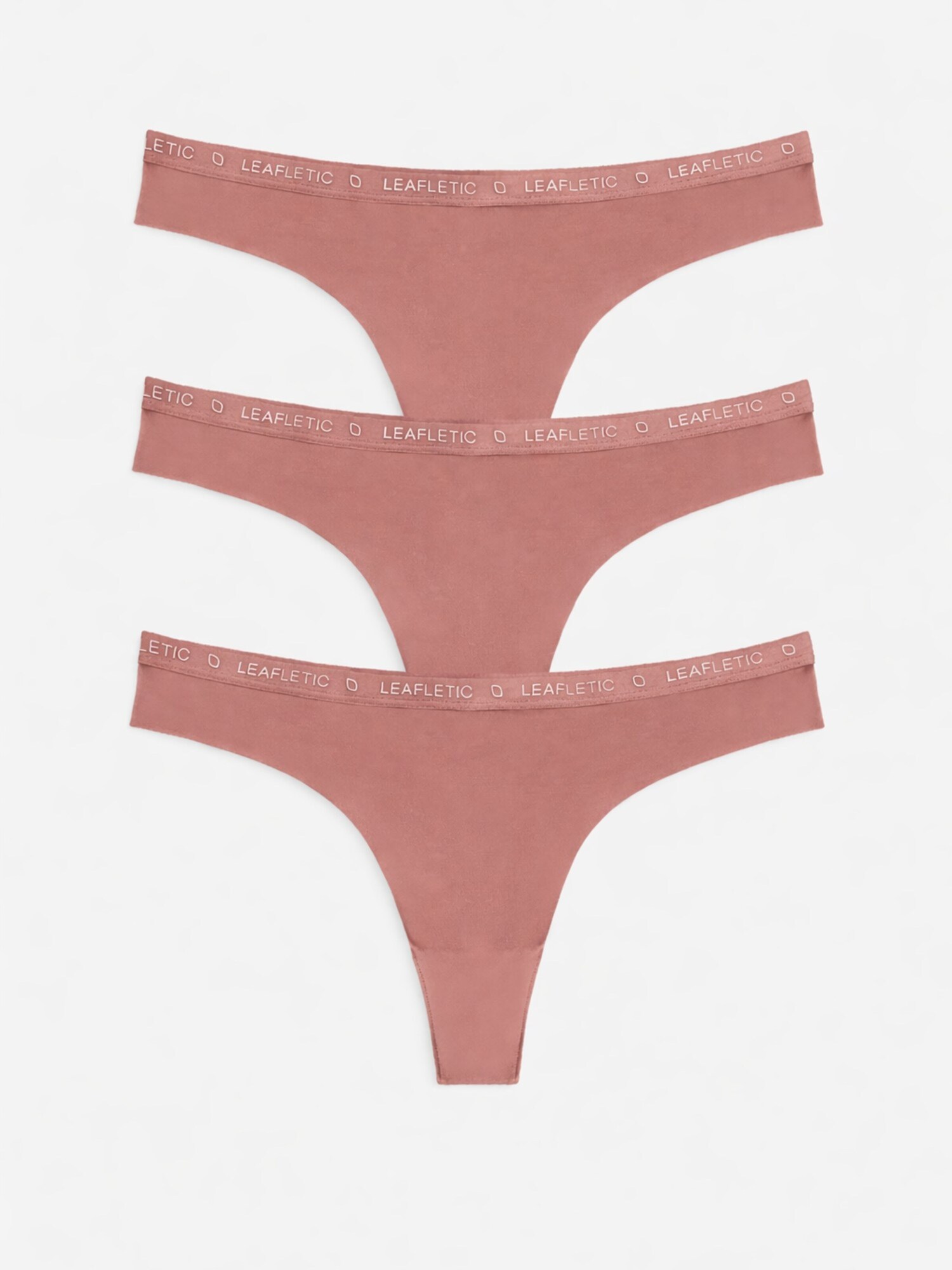 LEAFLETIC Panti 'Leafletic Women’s Mid Rise Brazilian'  rosa