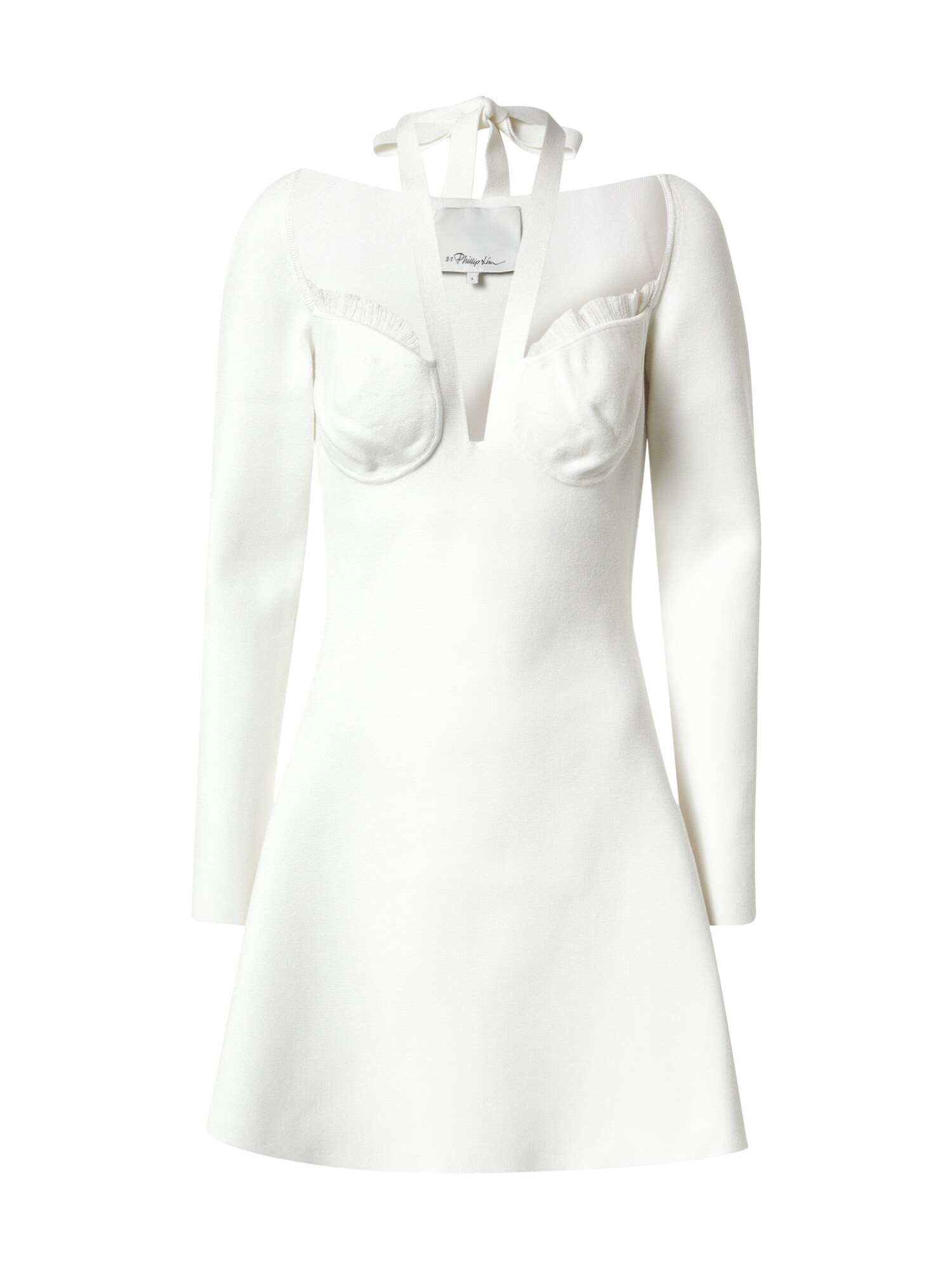 3.1 Phillip Lim Kokteilové šaty  biela