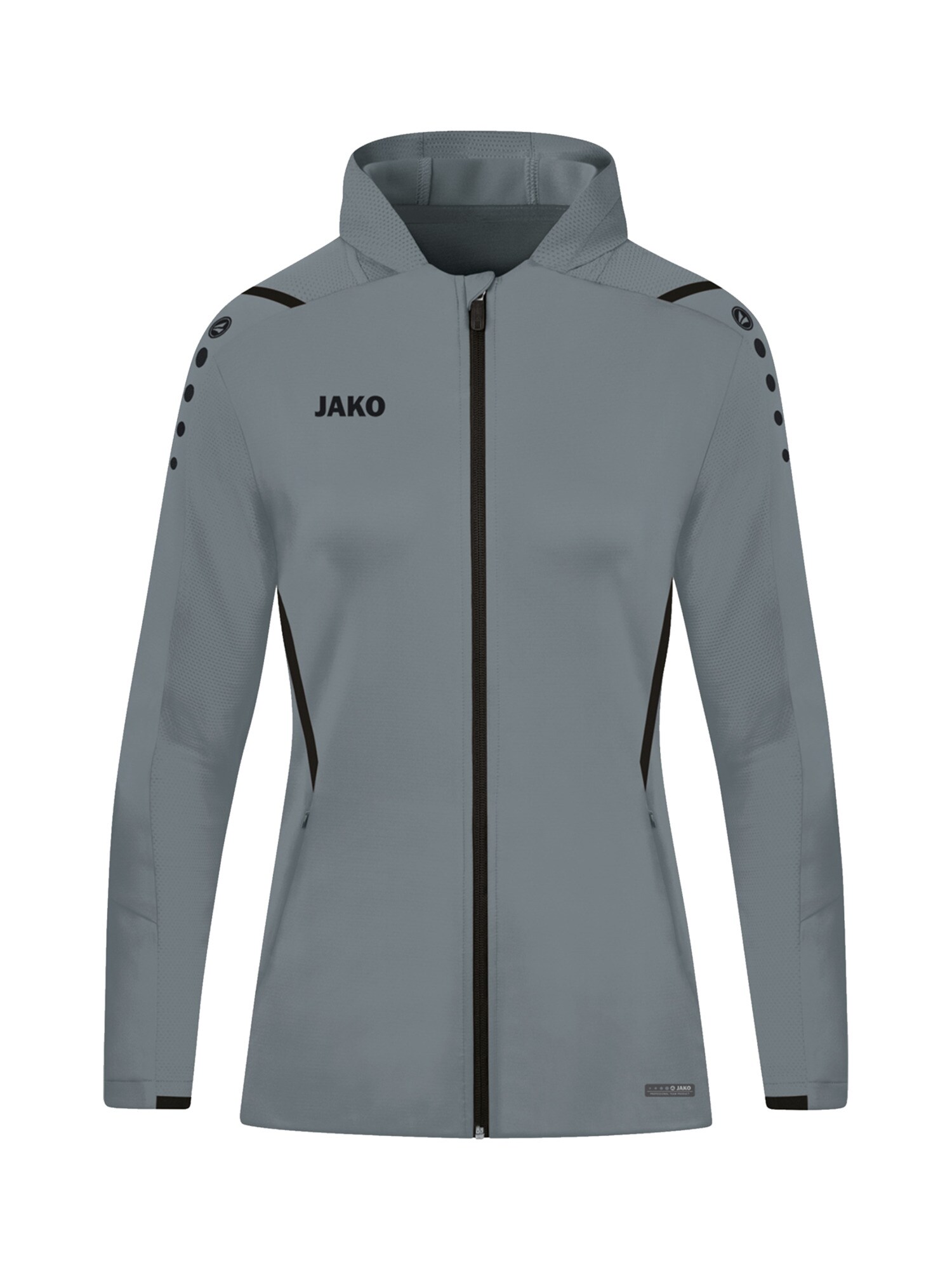 JAKO Geacă outdoor Challenge  gri / negru