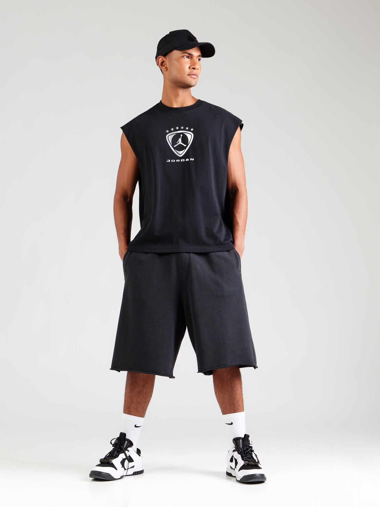 Jordan Camiseta 'Brooklyn'  negro / blanco – imagen 9