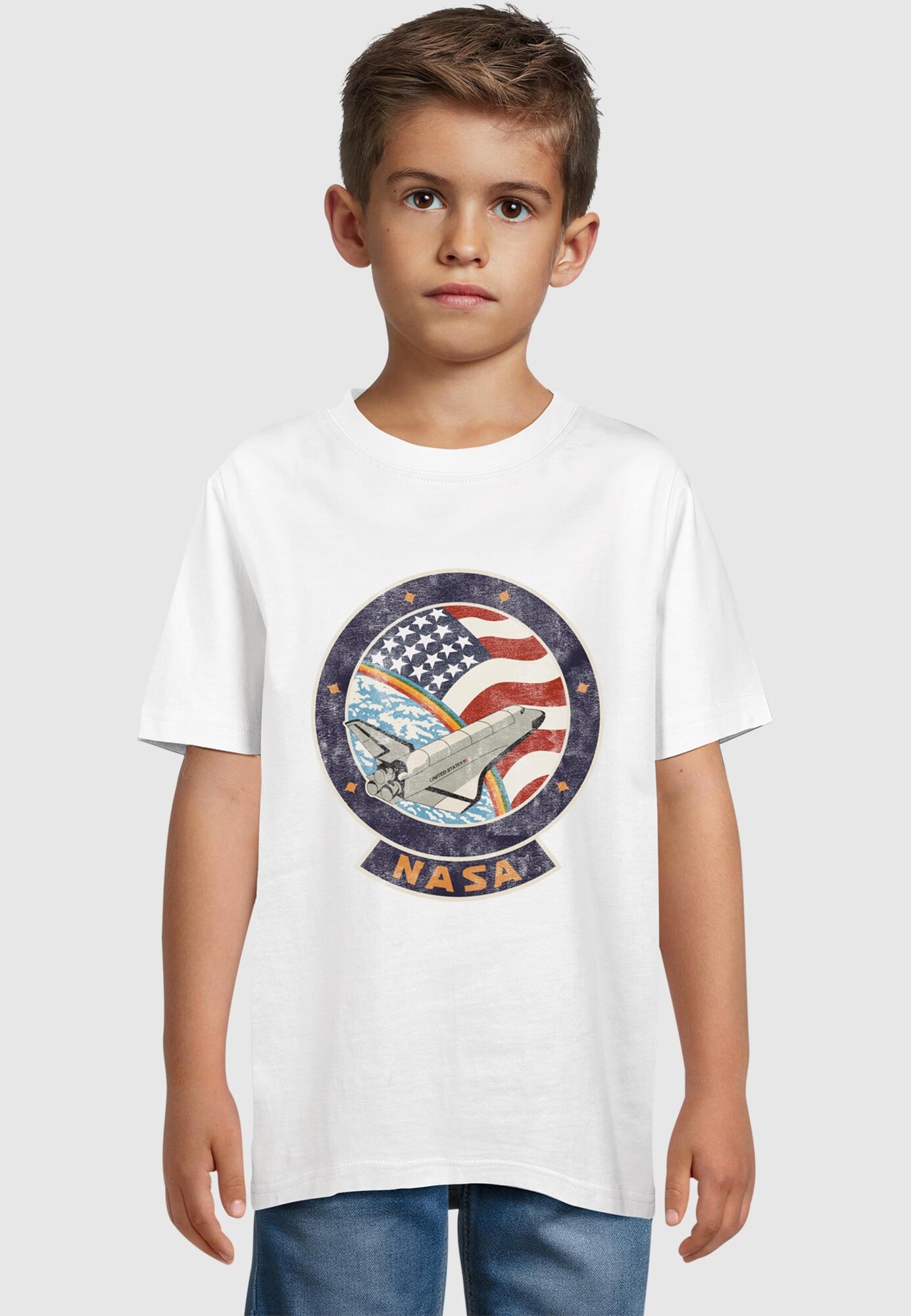 Thumbnail - Merchcode T-Shirt Nasa - Faded