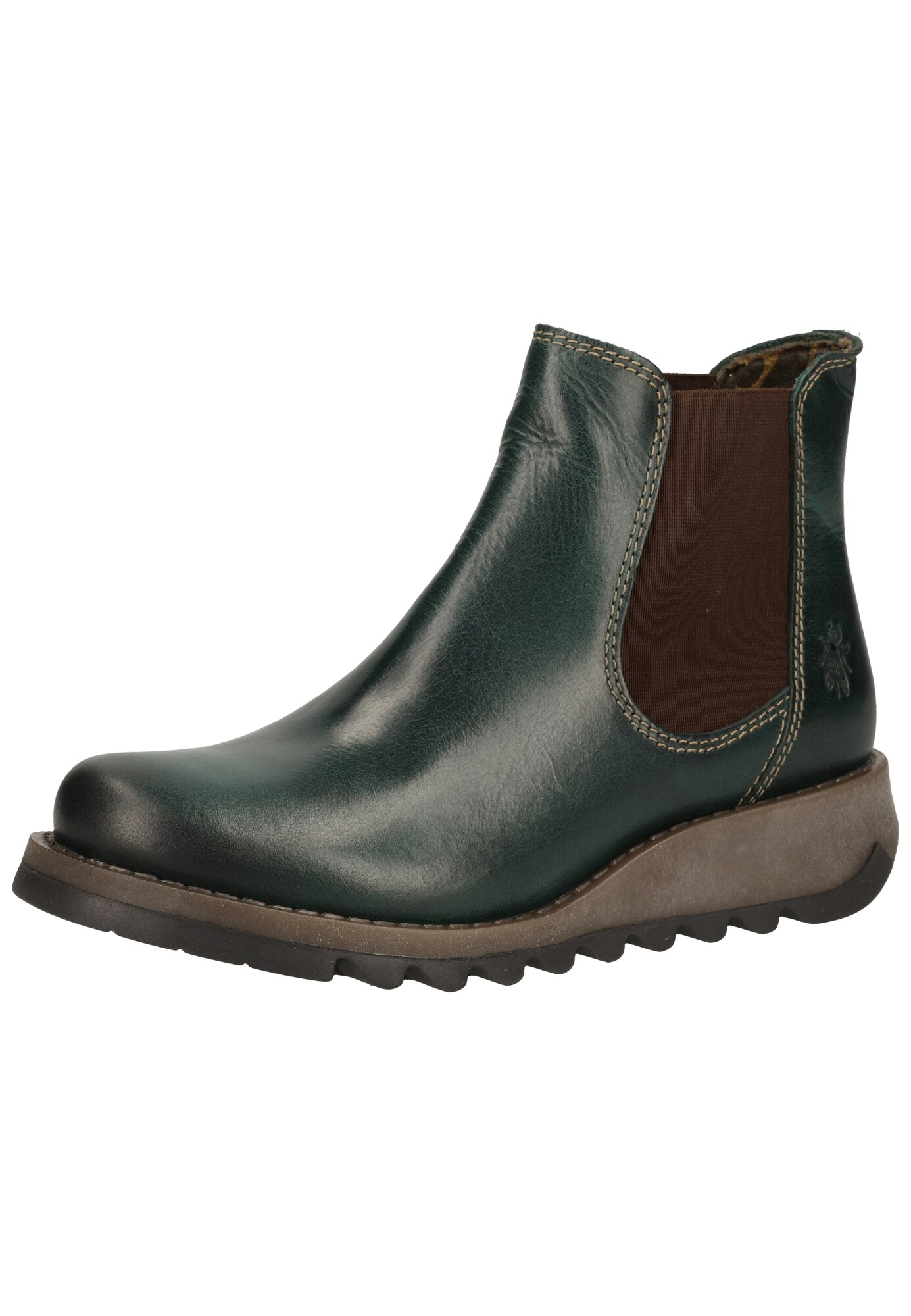 Fly London Chelsea Boots Bruin / Donkergroen