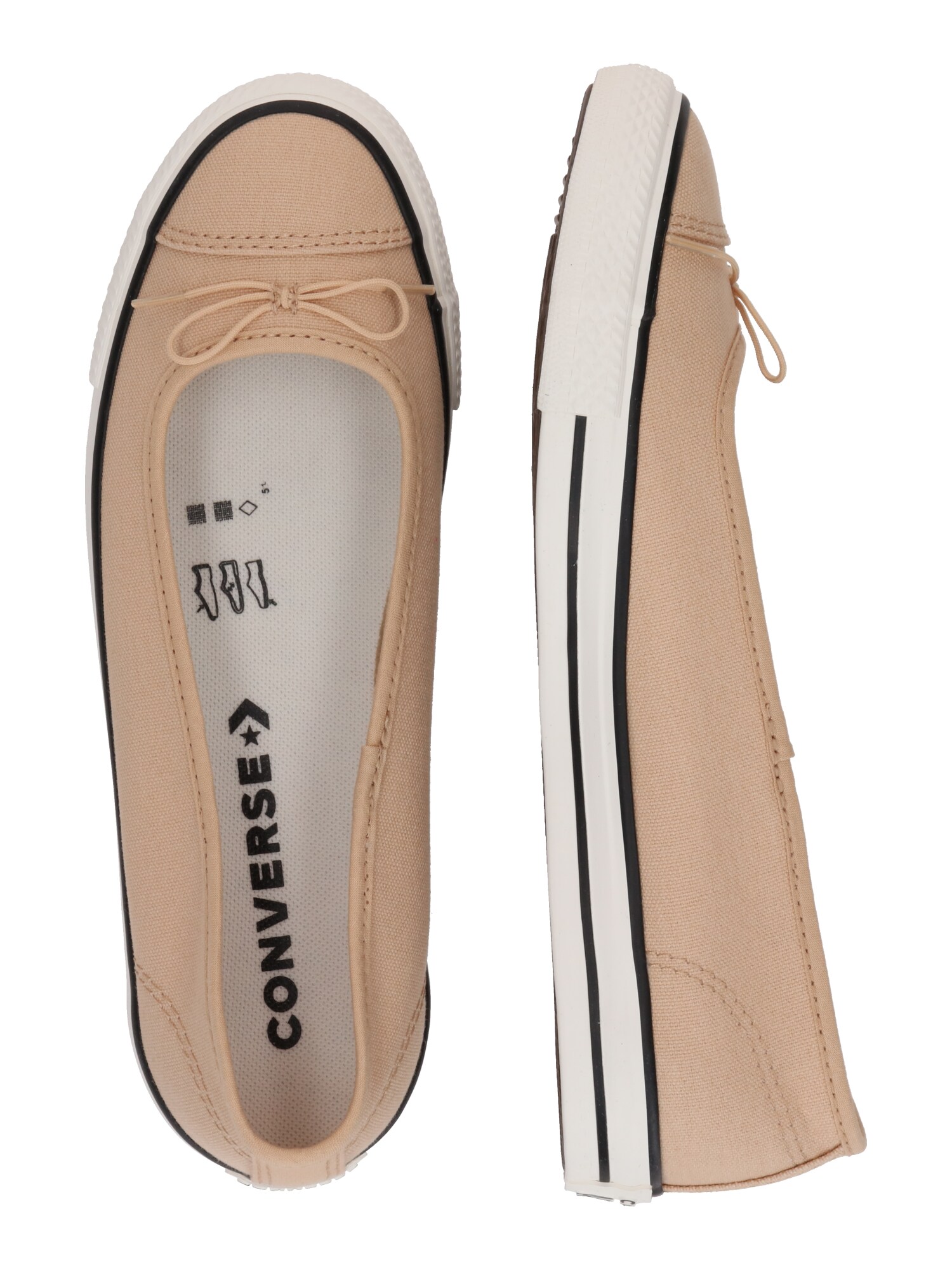 CONVERSE Belebújós cipők 'CTAS DAINTY'  homok termék 2. képe