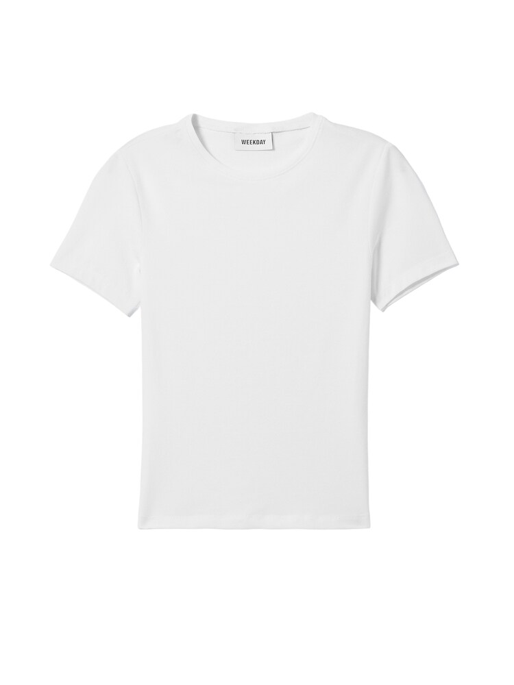 WEEKDAY Póló Női fehér , Méret S