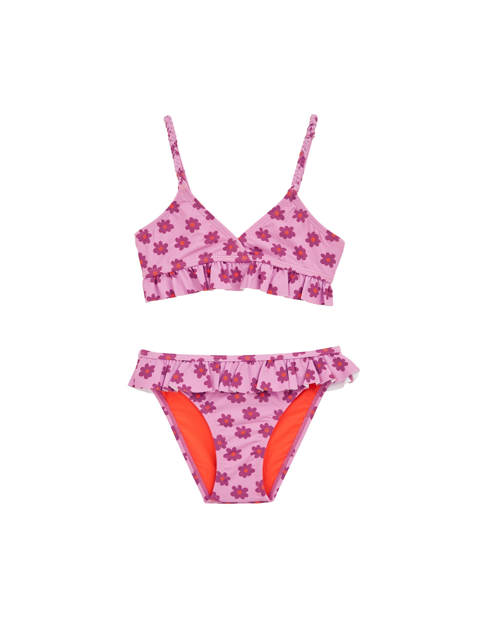 WE Fashion Bikini  lila / sötétlila / világospiros akciós termékkép 1