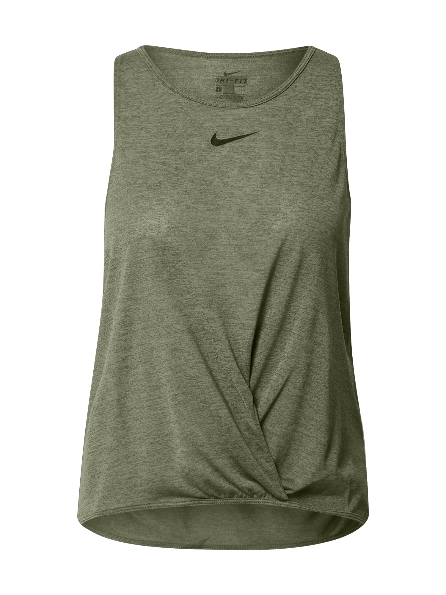 NIKE Sportiniai marškinėliai be rankovių  alyvuogių spalva