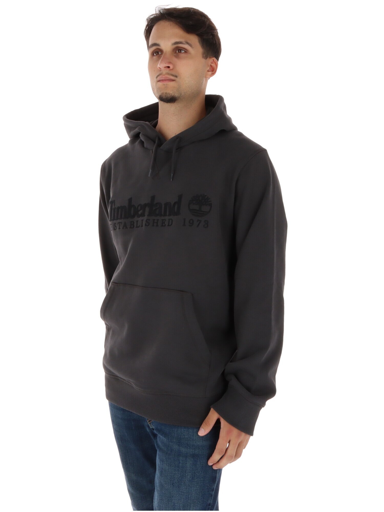 TIMBERLAND Sudadera  chocolate / negro – imagen 5