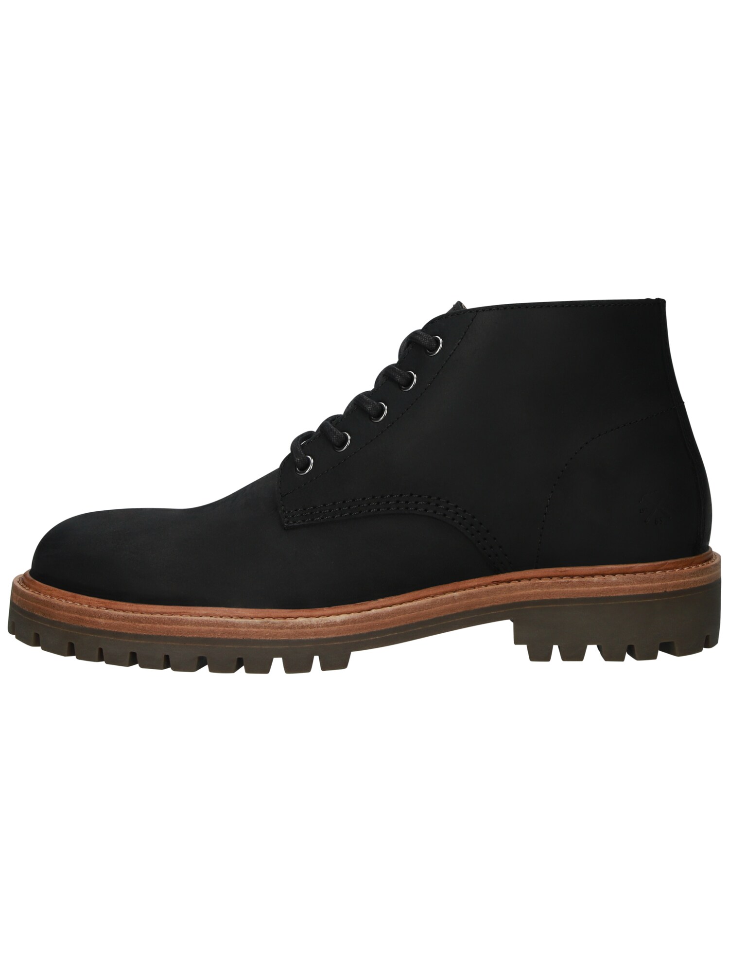 BLACKSTONE Botas con cordones 'GASTOWN FOSCA - EG582'  negro