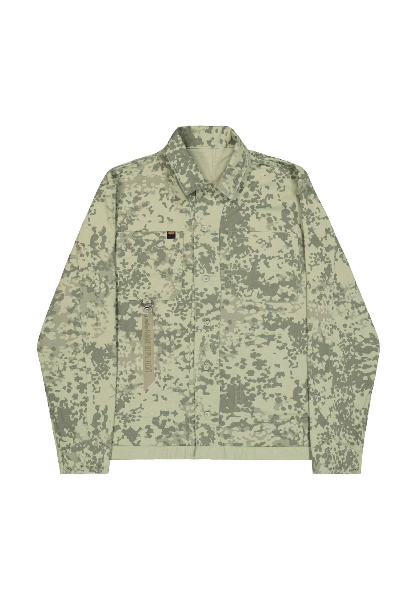 ALPHA INDUSTRIES Geacă de primăvară-toamnă verde / verde pastel