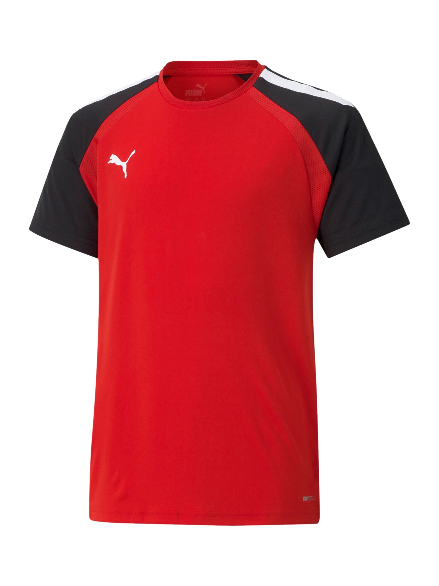 PUMA Tricou funcțional Teampacer  roșu / negru / alb
