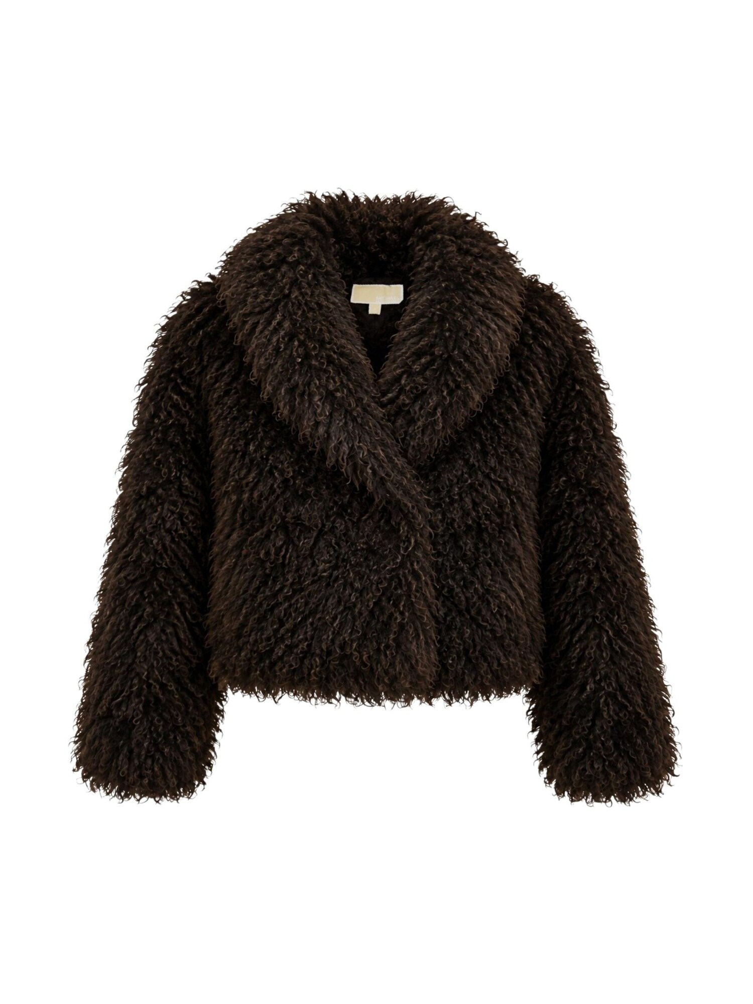 Michael Kors Abrigo de invierno 'Pelliccia' marrón oscuro – imagen 1