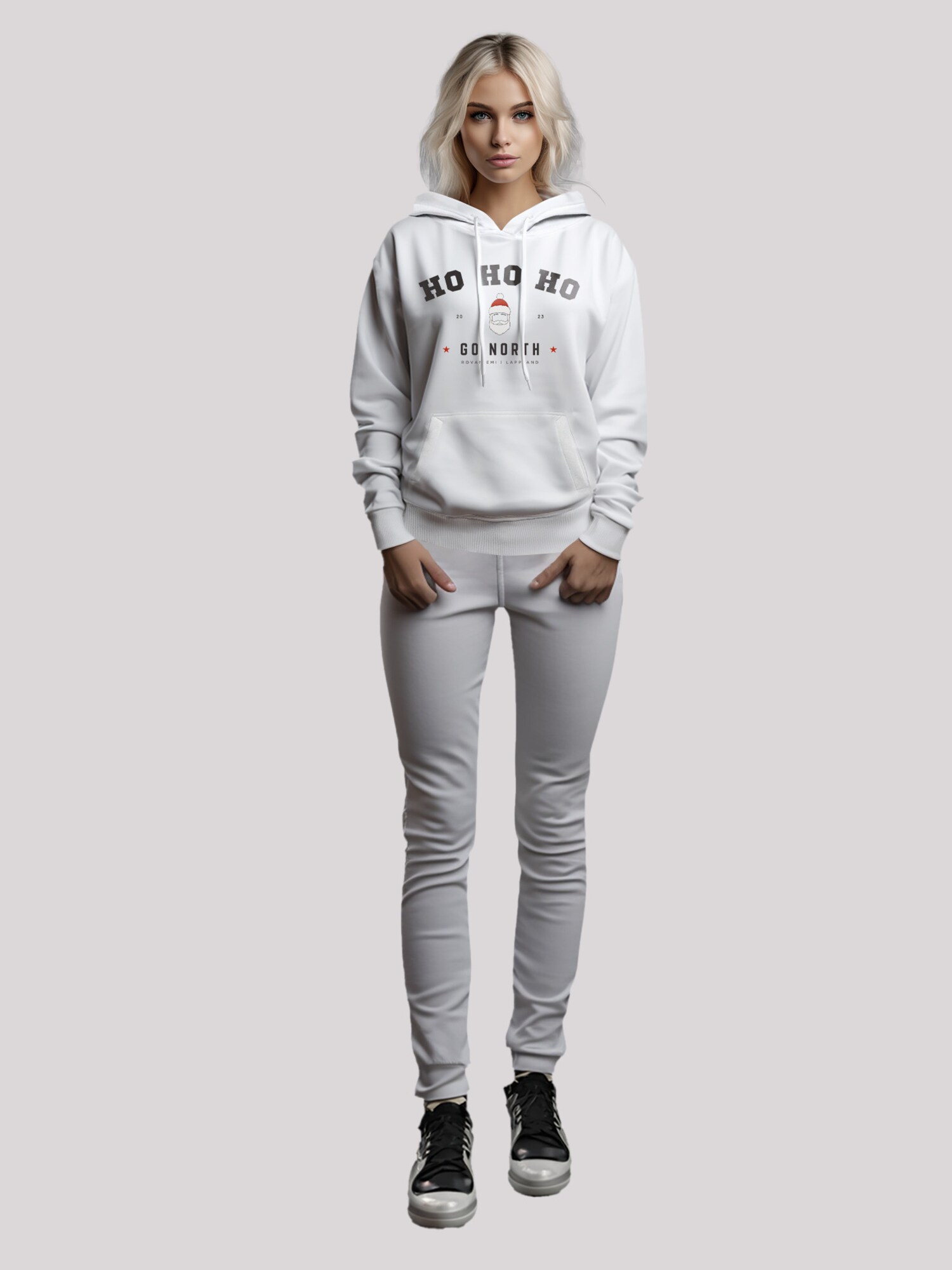 Thumbnail - F4NT4STIC Sweatshirt Ho Ho Ho Santa Weihnachten