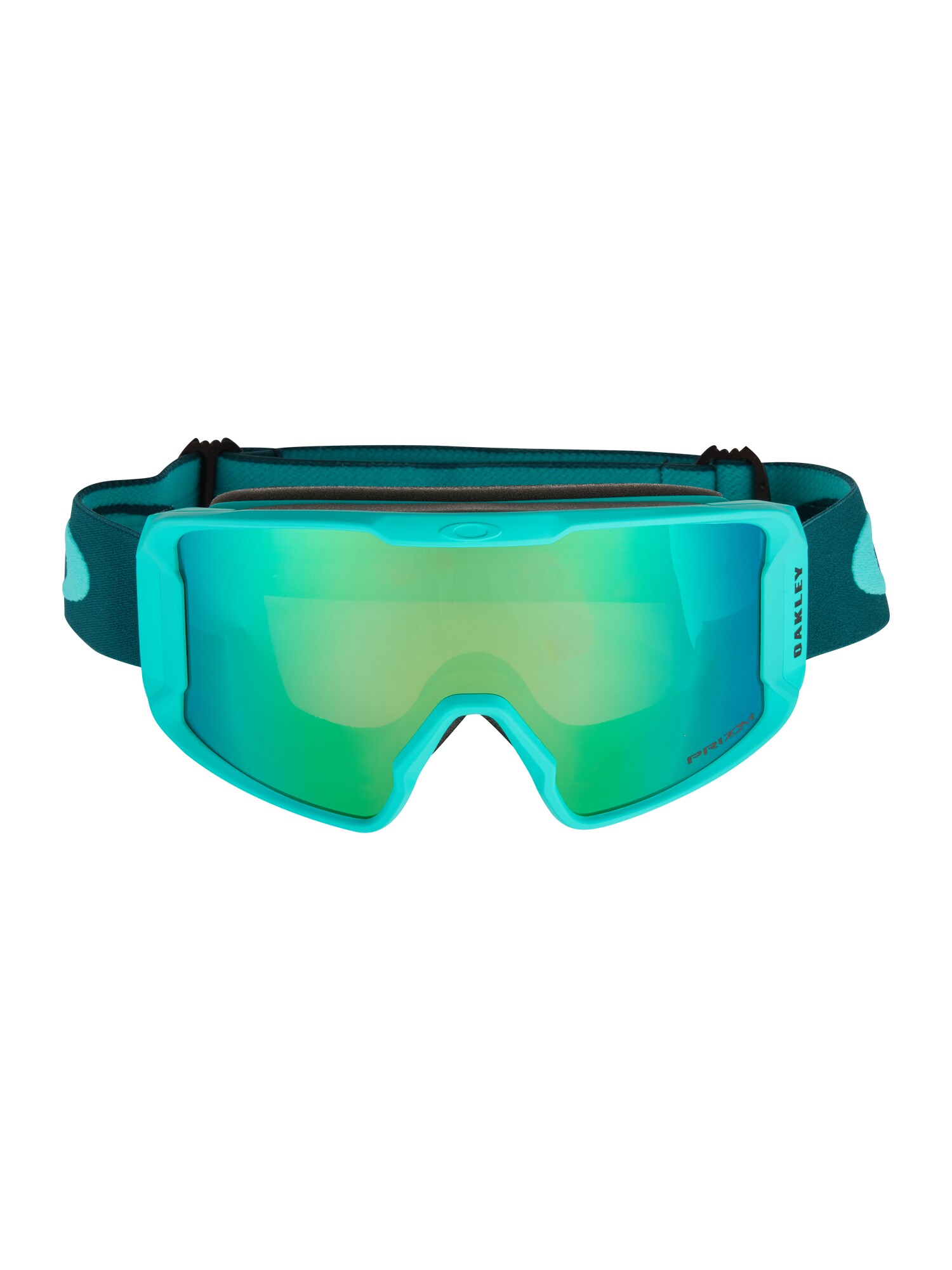 OAKLEY Sportiniai akiniai 'Line Miner'  benzino spalva / turkio spalva