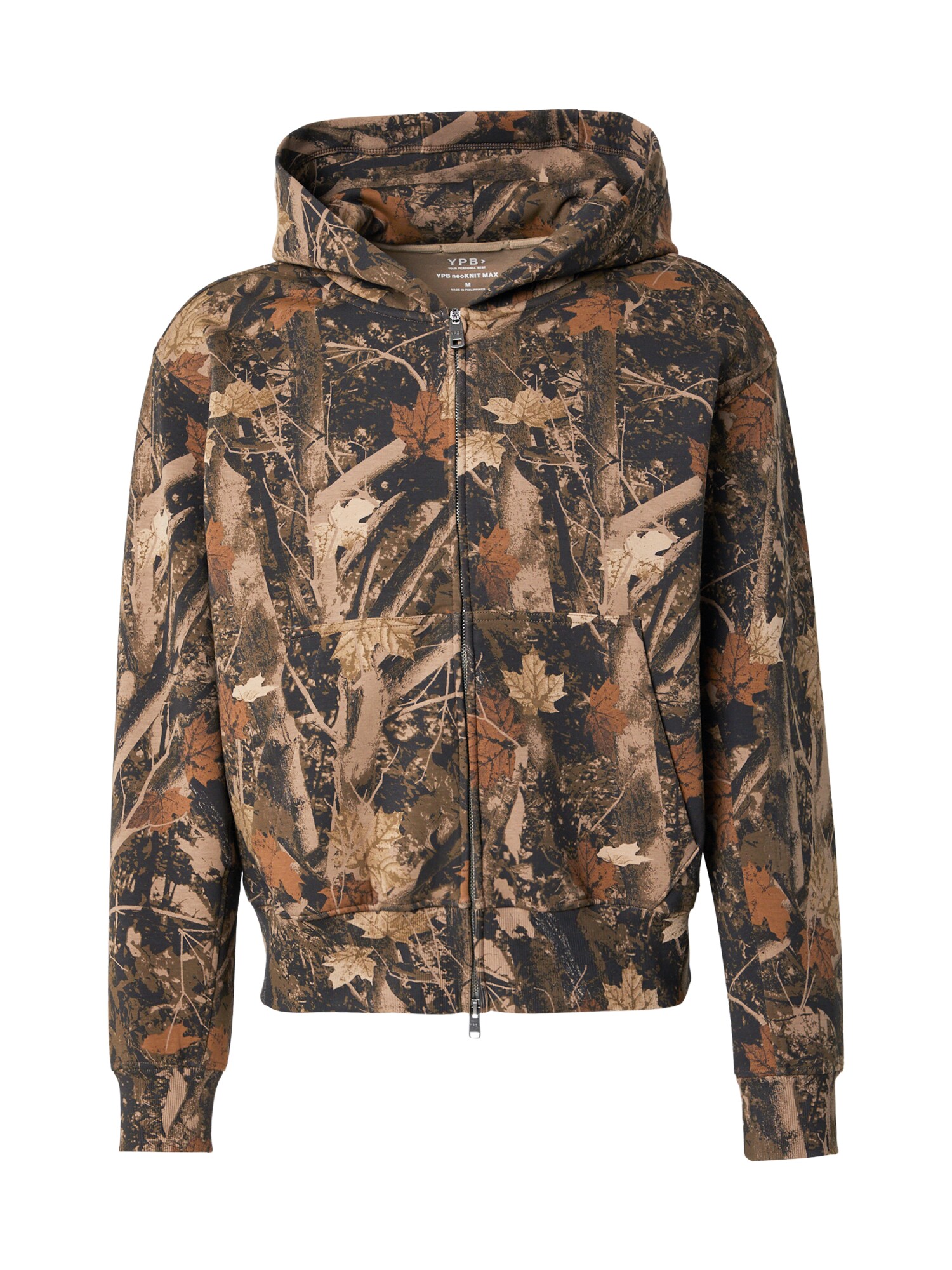 Abercrombie & Fitch Hanorac  castaniu / kaki / oliv / negru