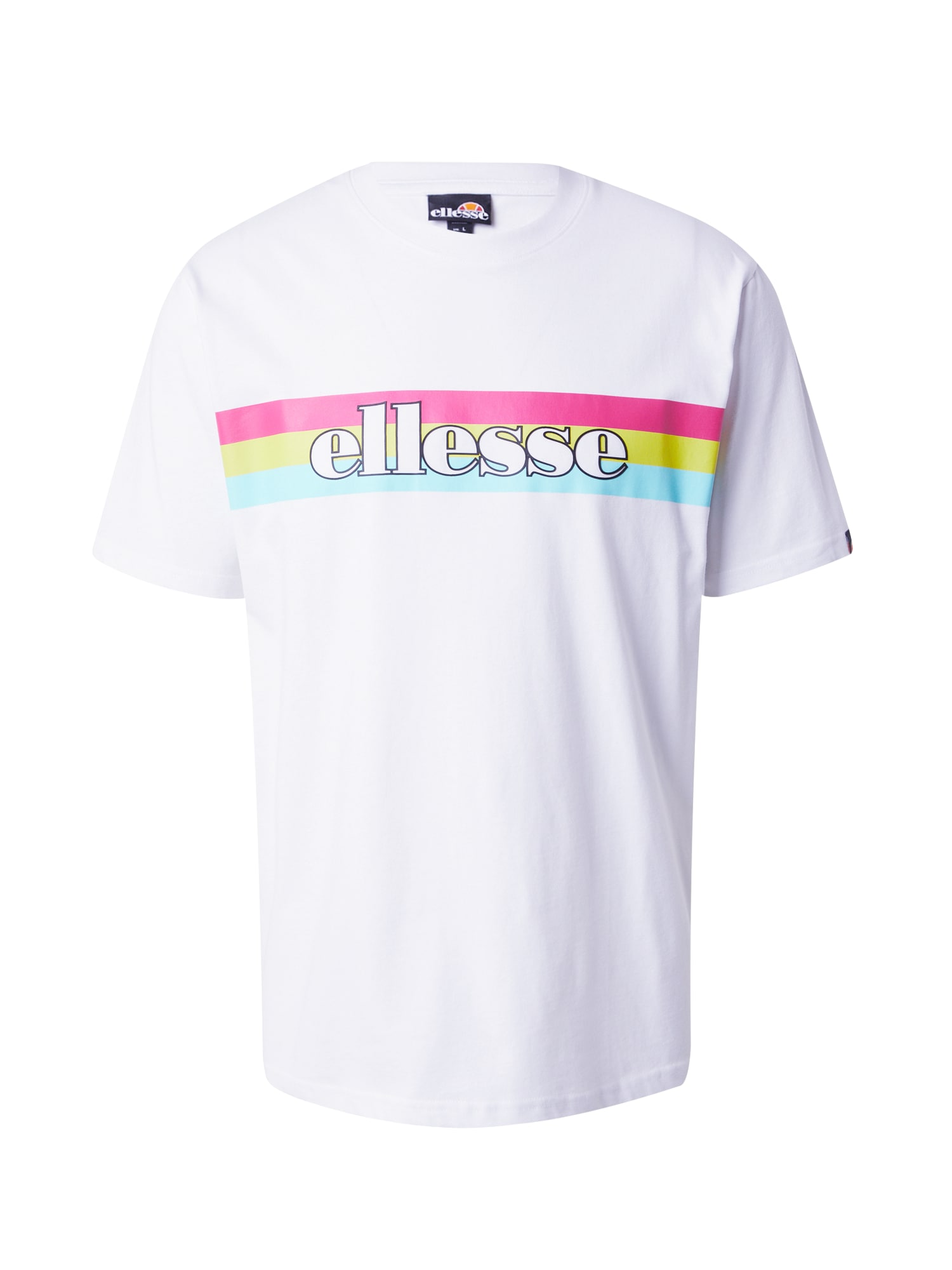 ELLESSE Tričko 'Driletto'  svetlomodrá / žltá / ružová / biela